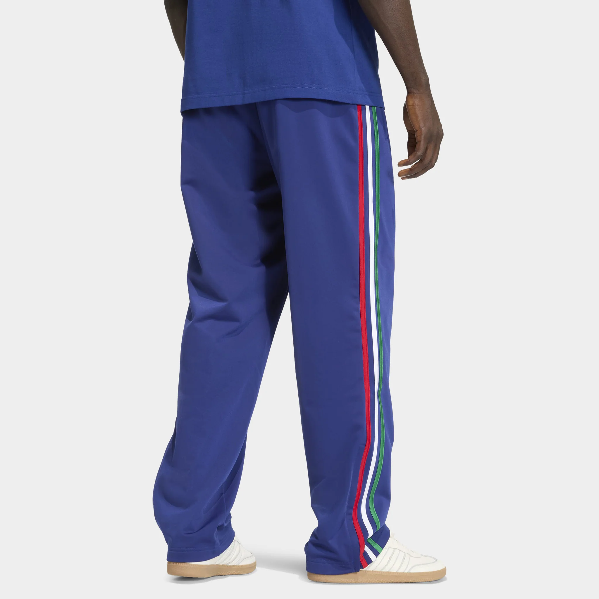 adidas Firebird Track Pants Victory Blue / Bold Green White - Image 2