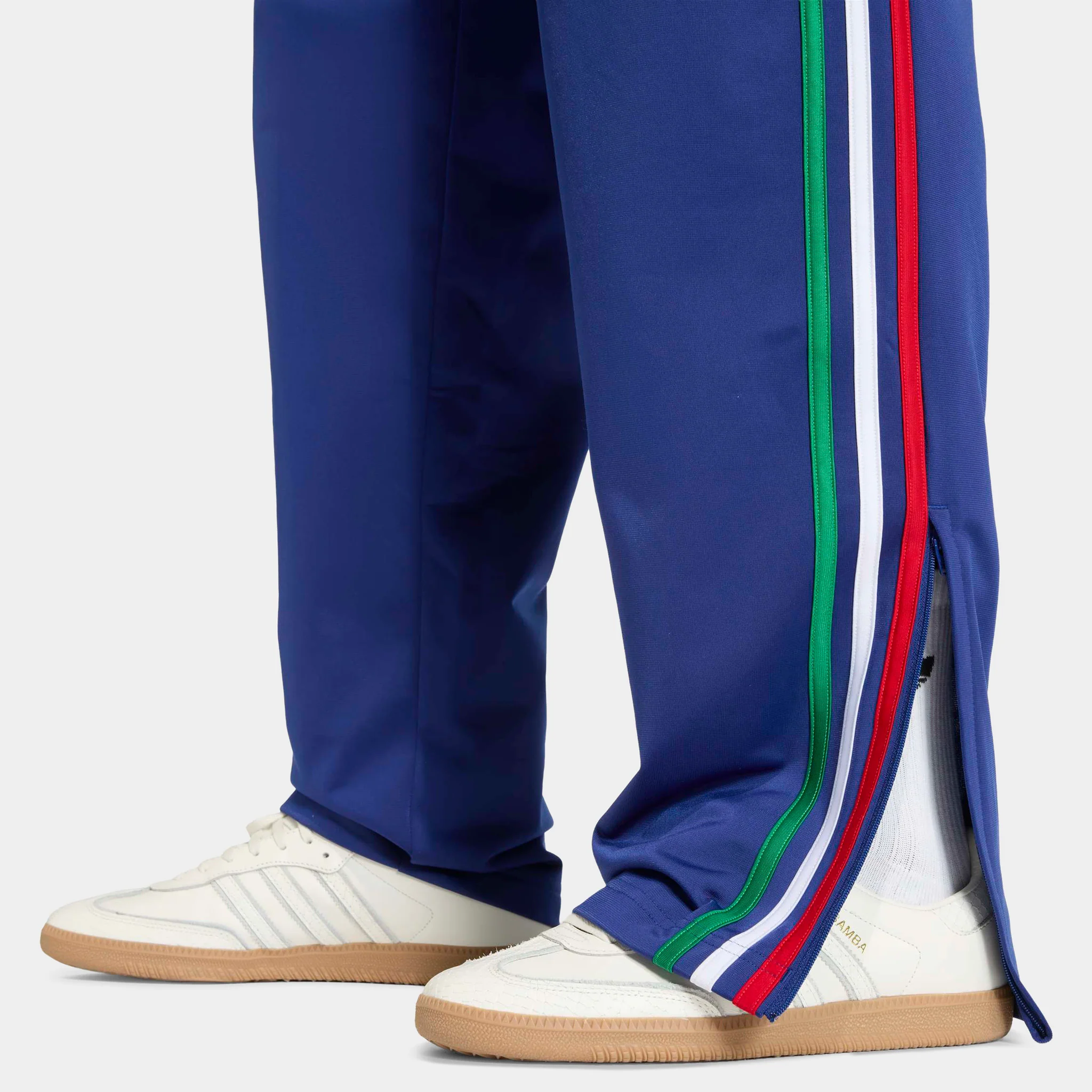 adidas Firebird Track Pants Victory Blue / Bold Green White - Image 4