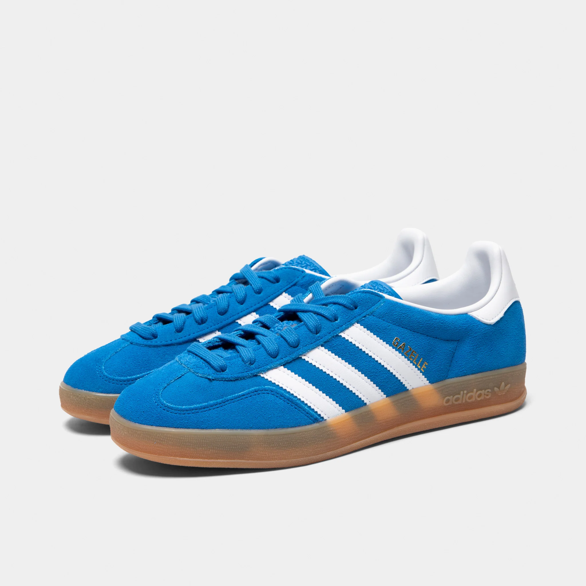 adidas Gazelle Indoor Blue Bird /  White - Gum - Image 2