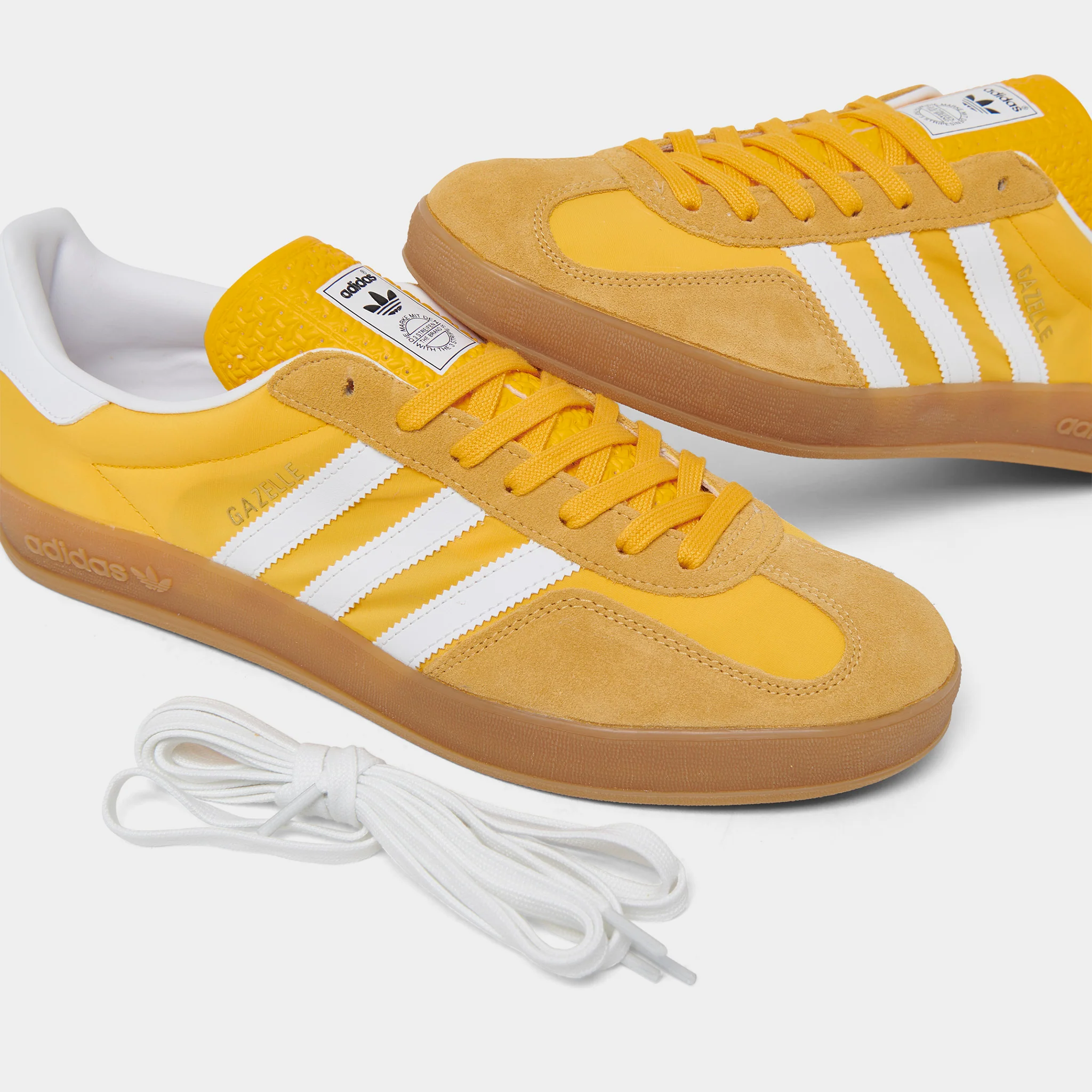 adidas Gazelle Indoor Crew / Yellow - Image 3