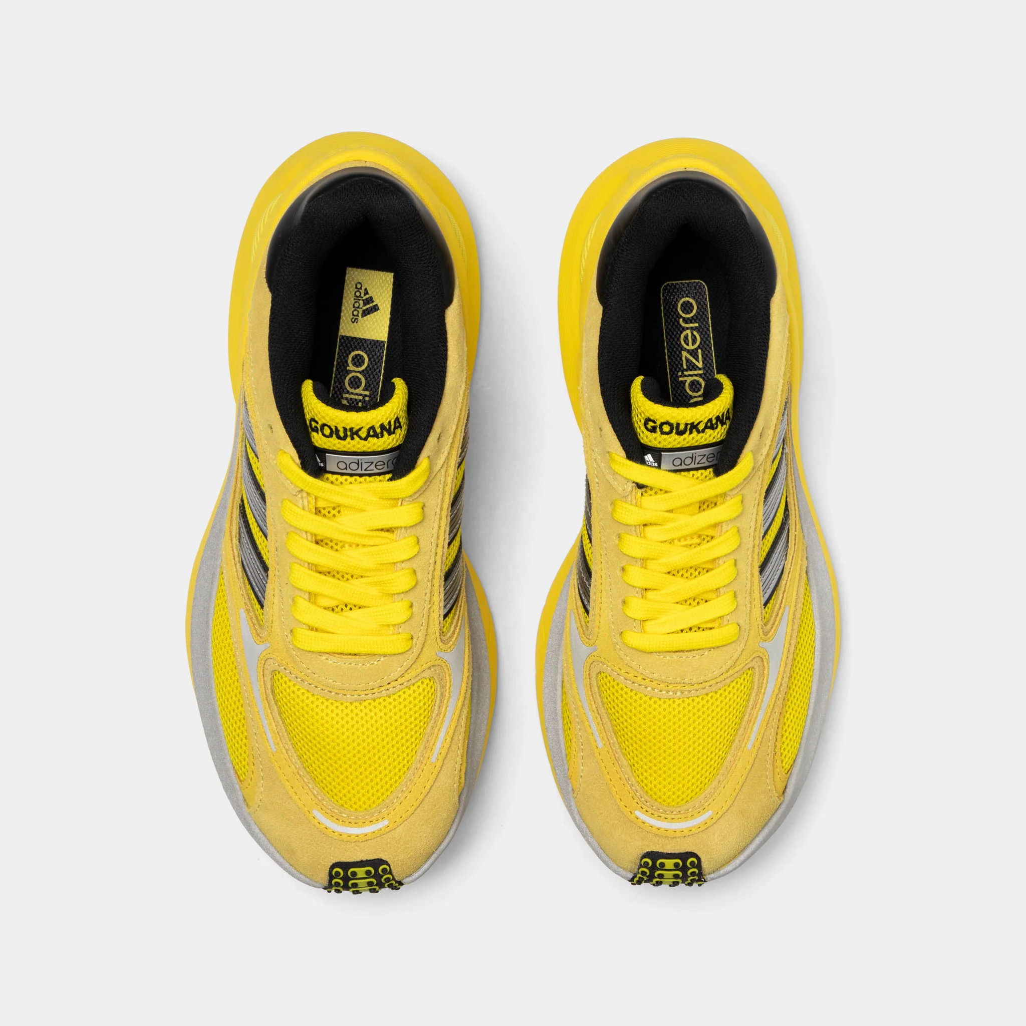 adidas Goukana Yellow / Silver - Image 5