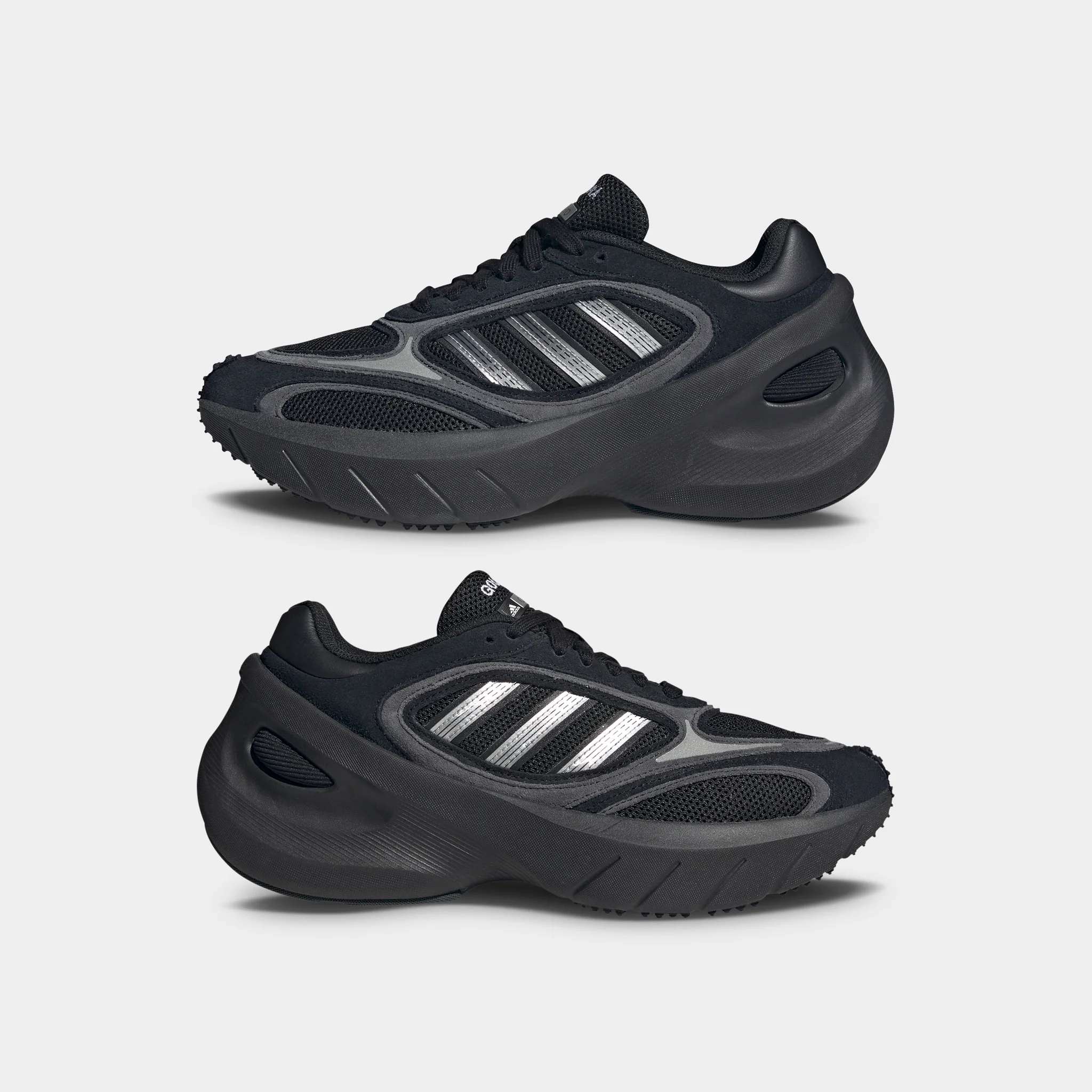 adidas Goukana Core Black / Silver Metallic - Carbon - Image 6
