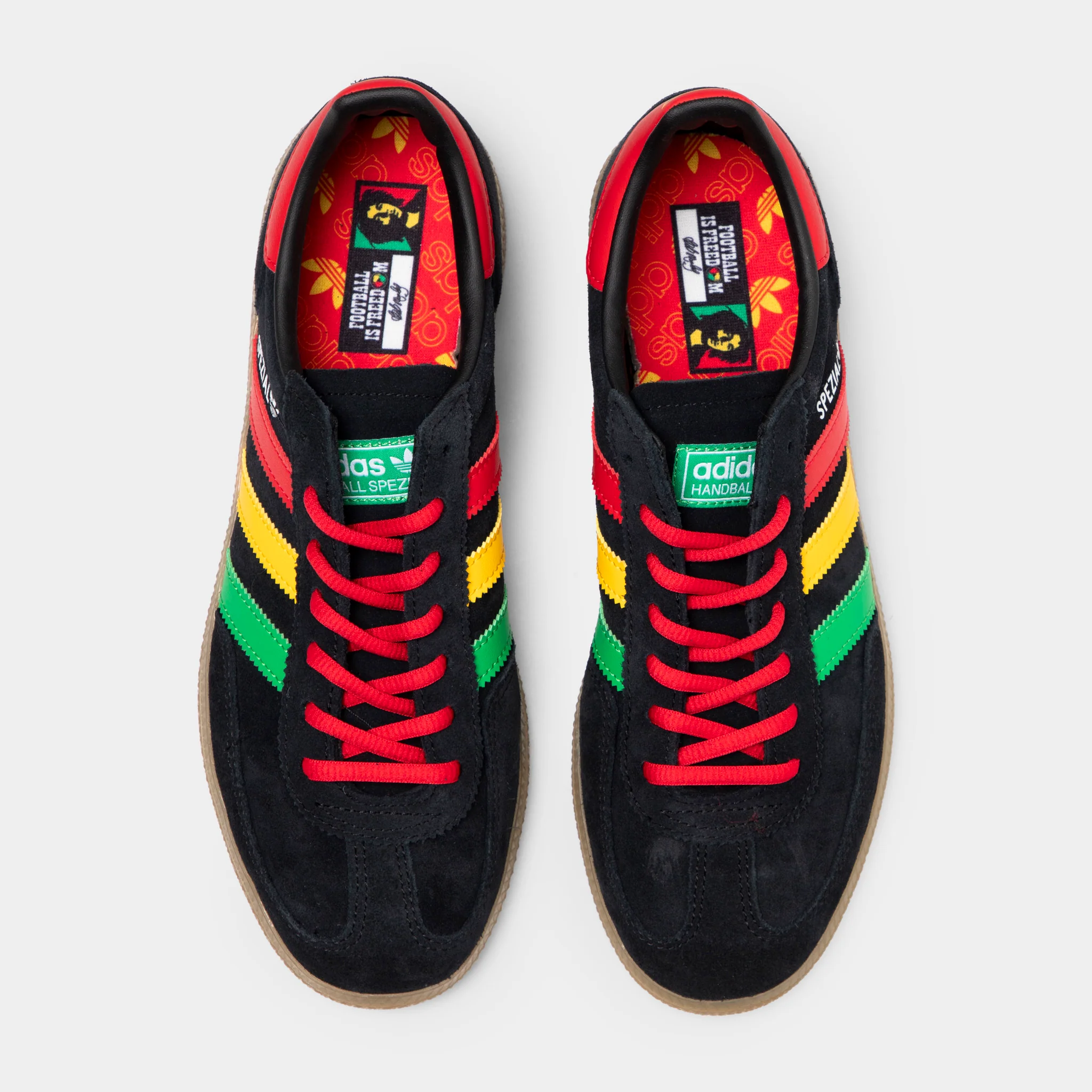 adidas Originals X Bob Marley Handball Spezial Casual Shoes - Image 5