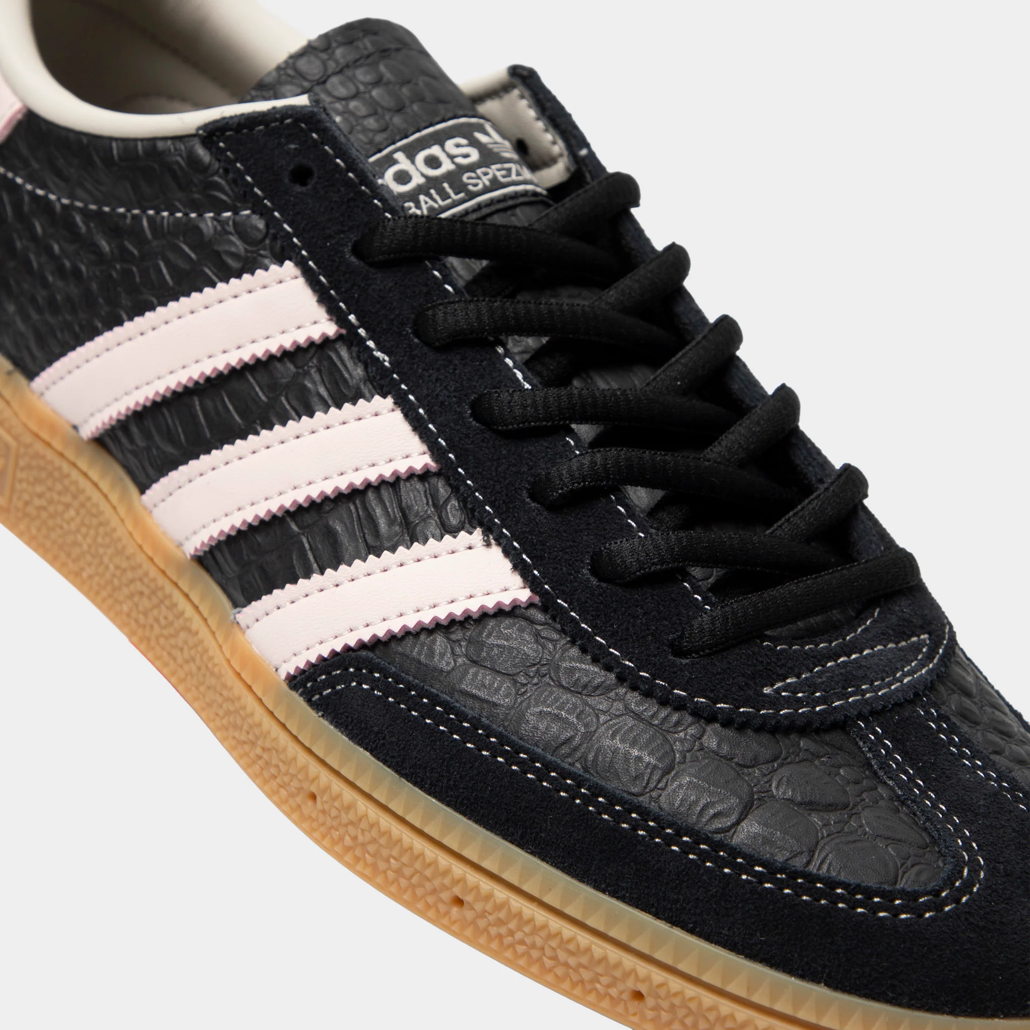 adidas Handball Spezial Core Black / Pink - Gum - Image 3