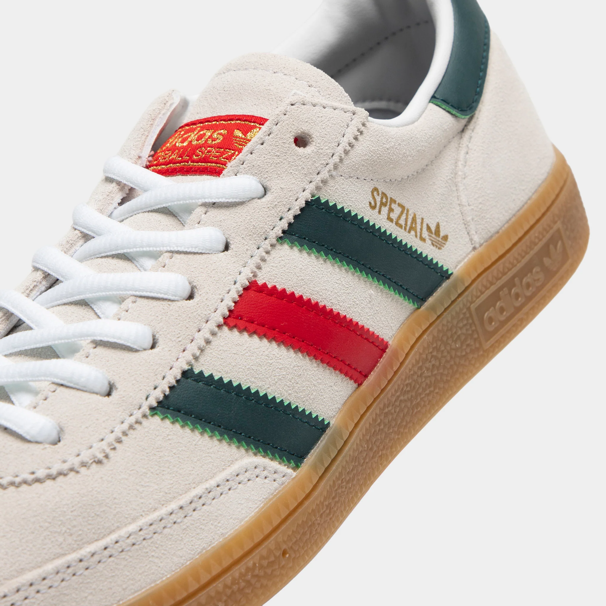 adidas Handball Spezial "Mexico" White / Aurora Ivy - Image 3