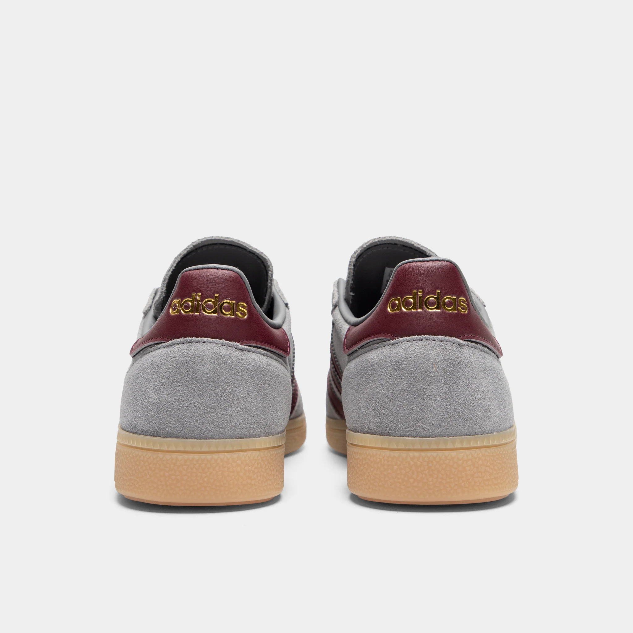 adidas Handball Spezial Grey Heather / Maroon - Gum - Image 4