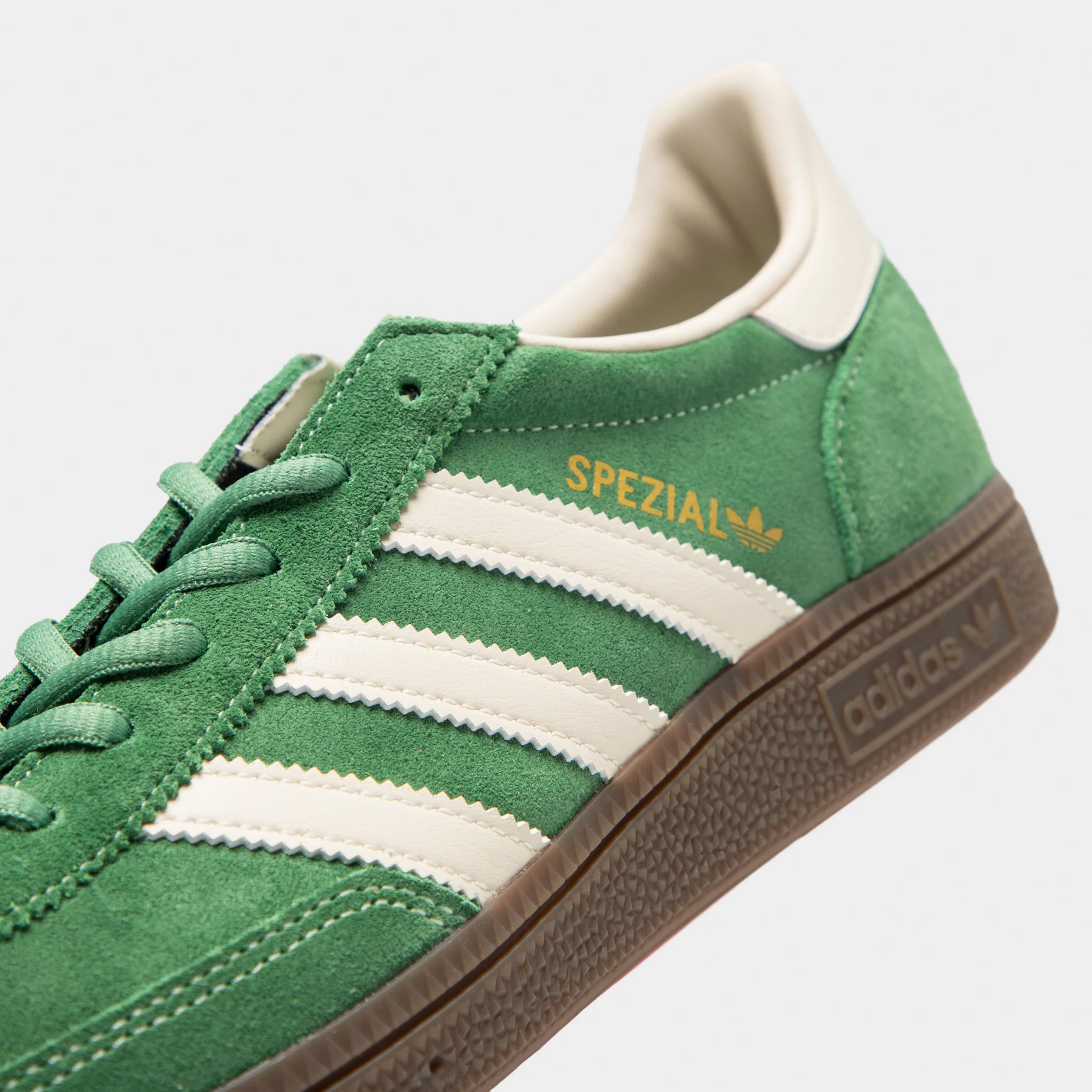 adidas Handball Spezial Preloved Green / Cream White - Image 3