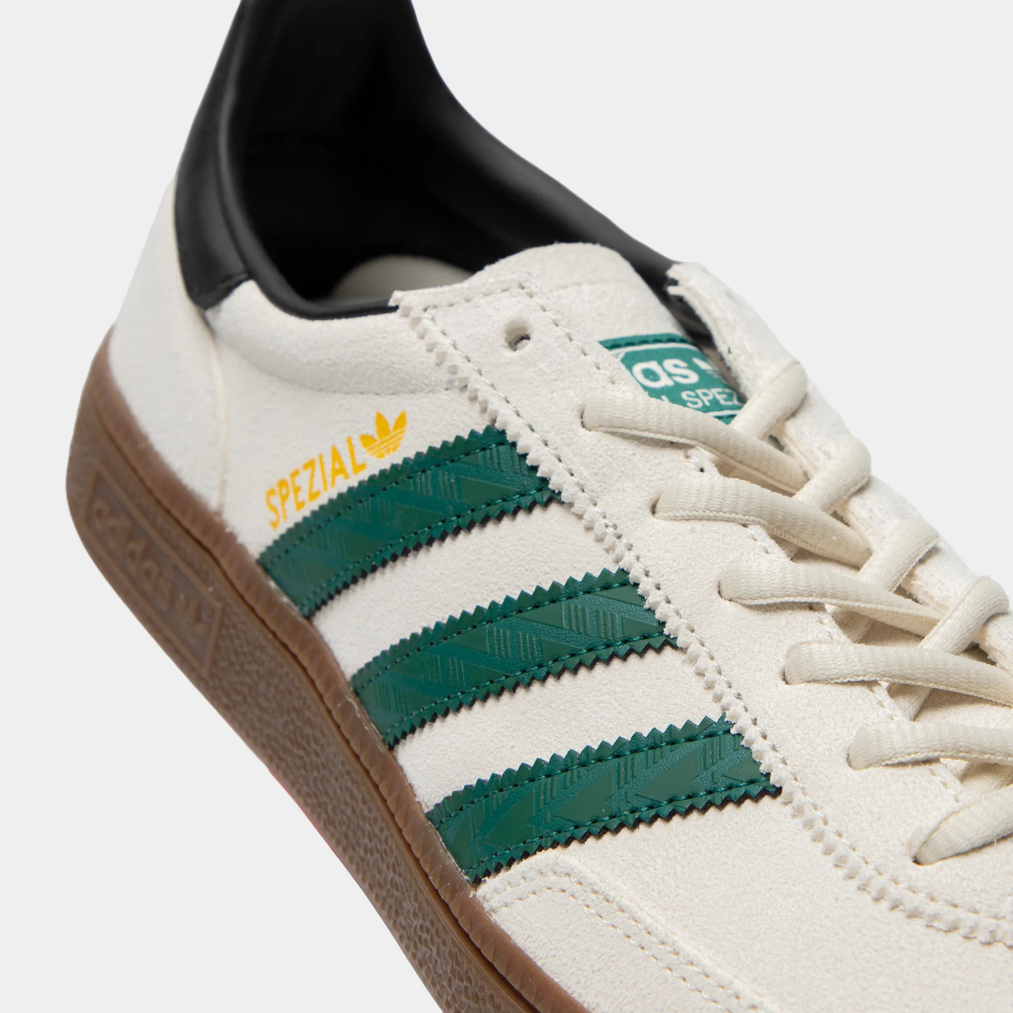 adidas Handball Spezial Off White / Collegiate Green - Gum - Image 3