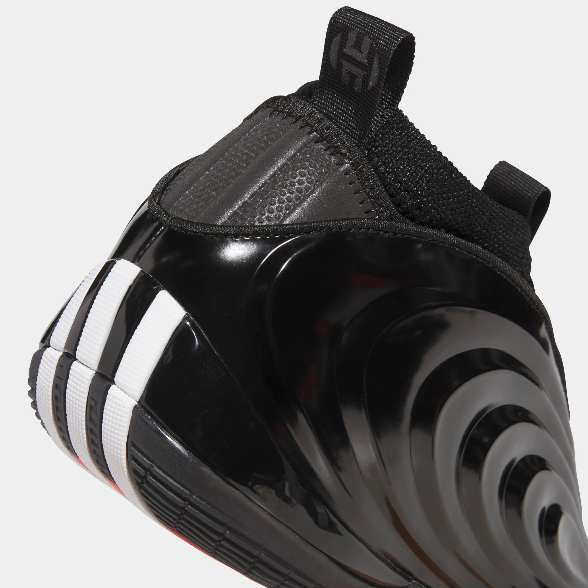 adidas Harden Volume 10 Core Black / Ftw White - Lucid Red - Image 6