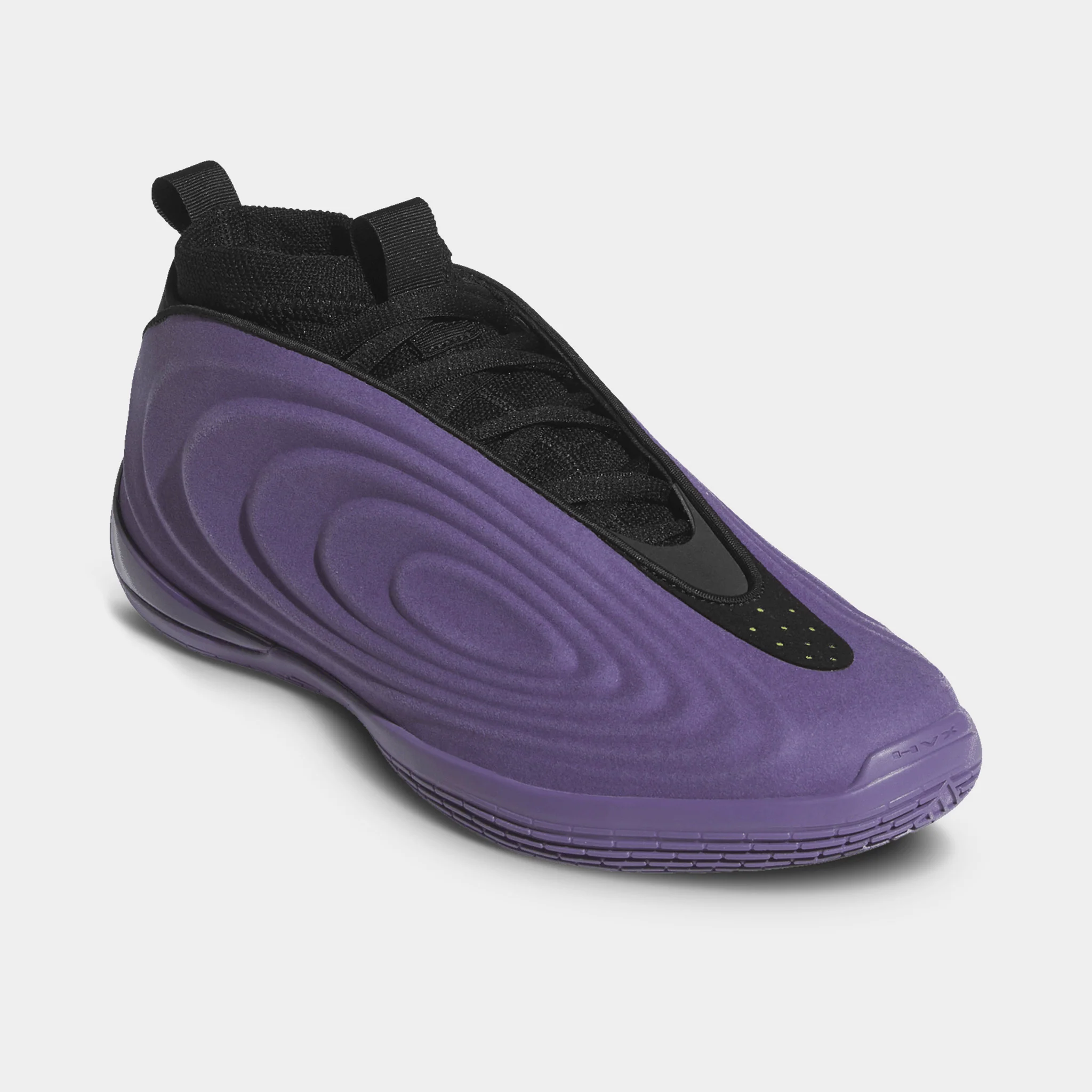 adidas Harden Volume 10 Purple / Core Black - Lucid Lemon - Image 3