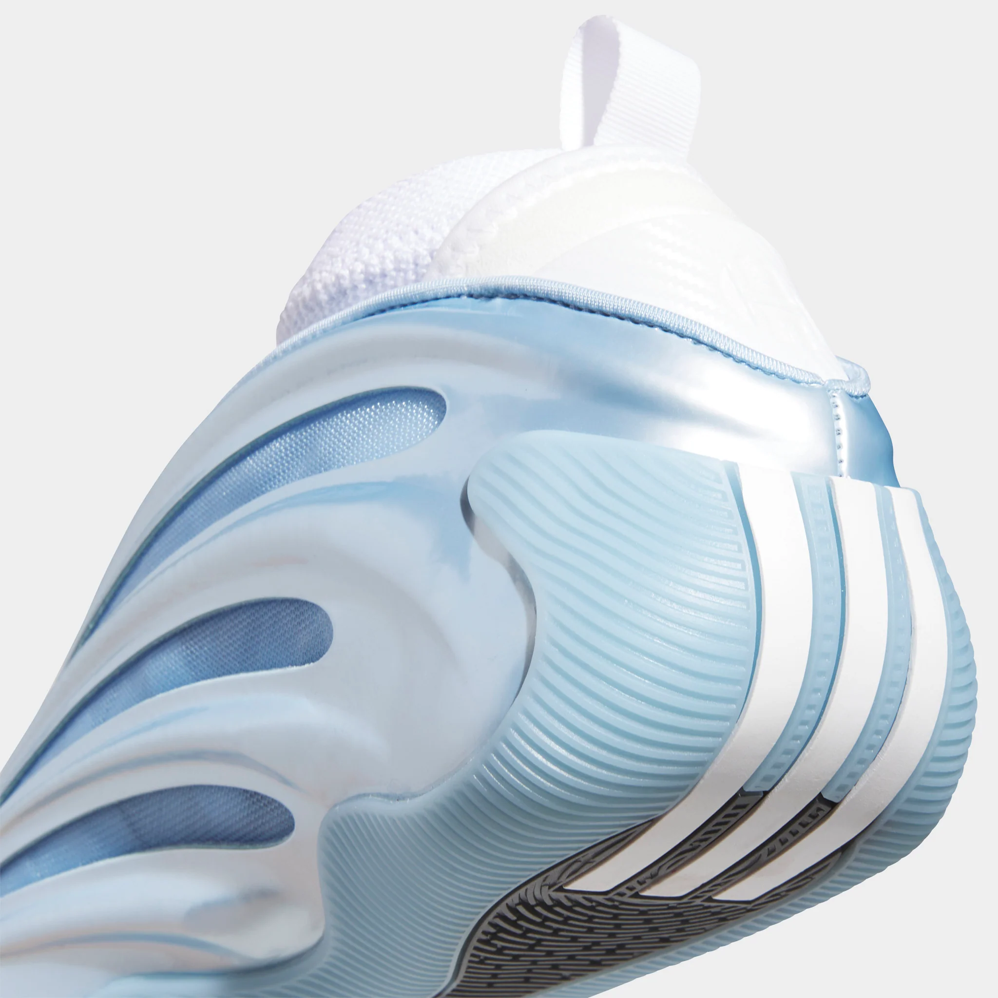 adidas Harden Volume 9 Glow Blue / Cloud White - Core Black - Image 5