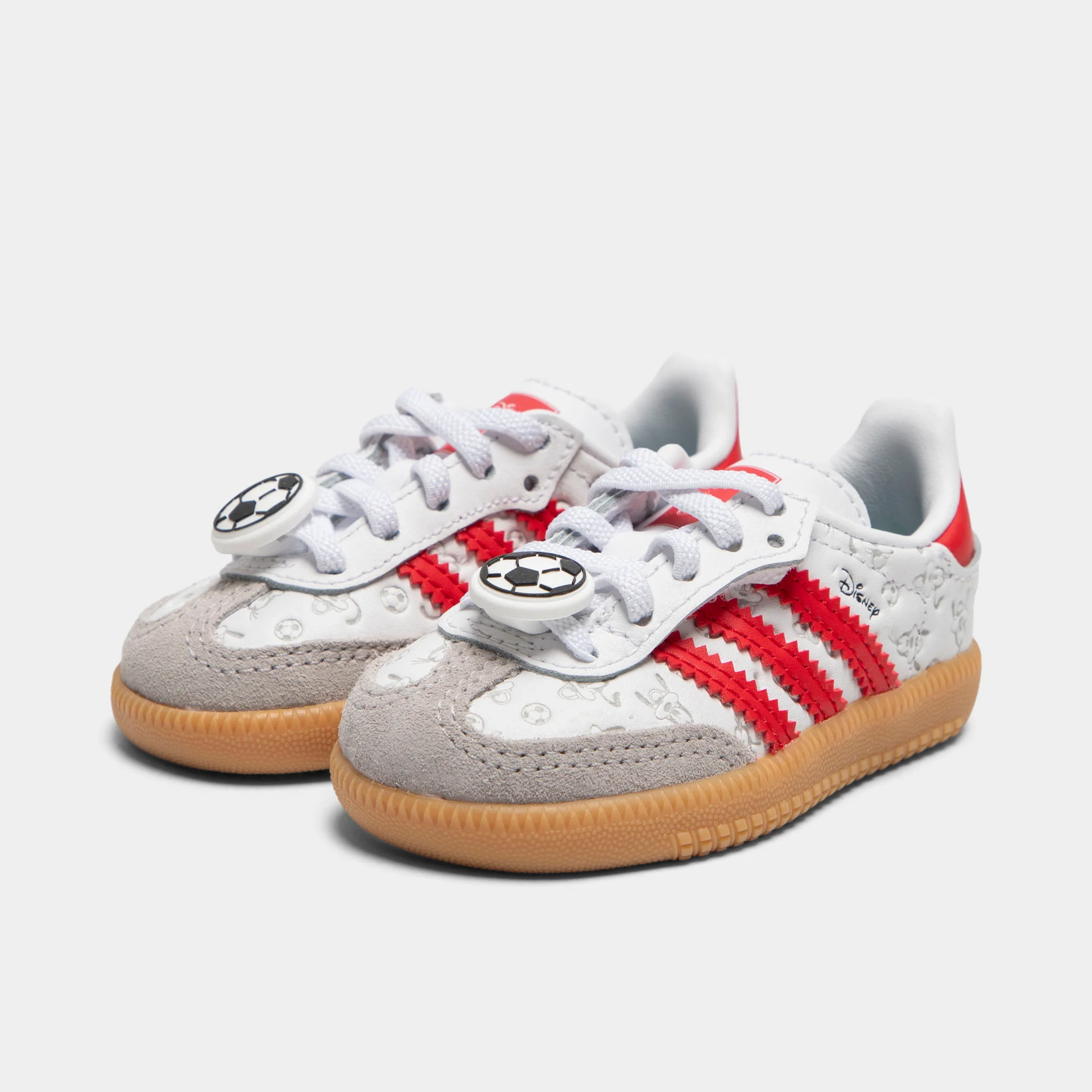 adidas Infants' Samba OG White / Better Scarlet - Gum - Image 2