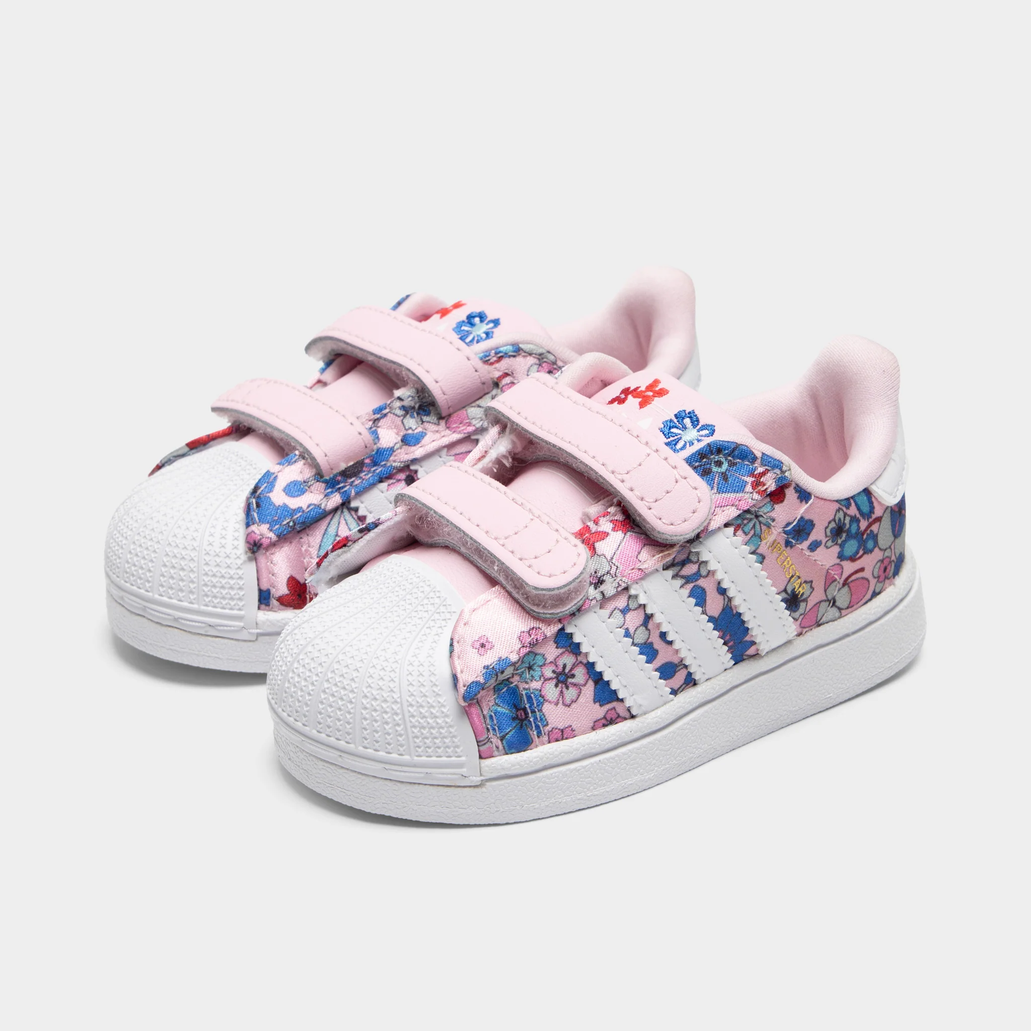 adidas Infants' Superstar Clear Pink / White - Light Pink - Image 2