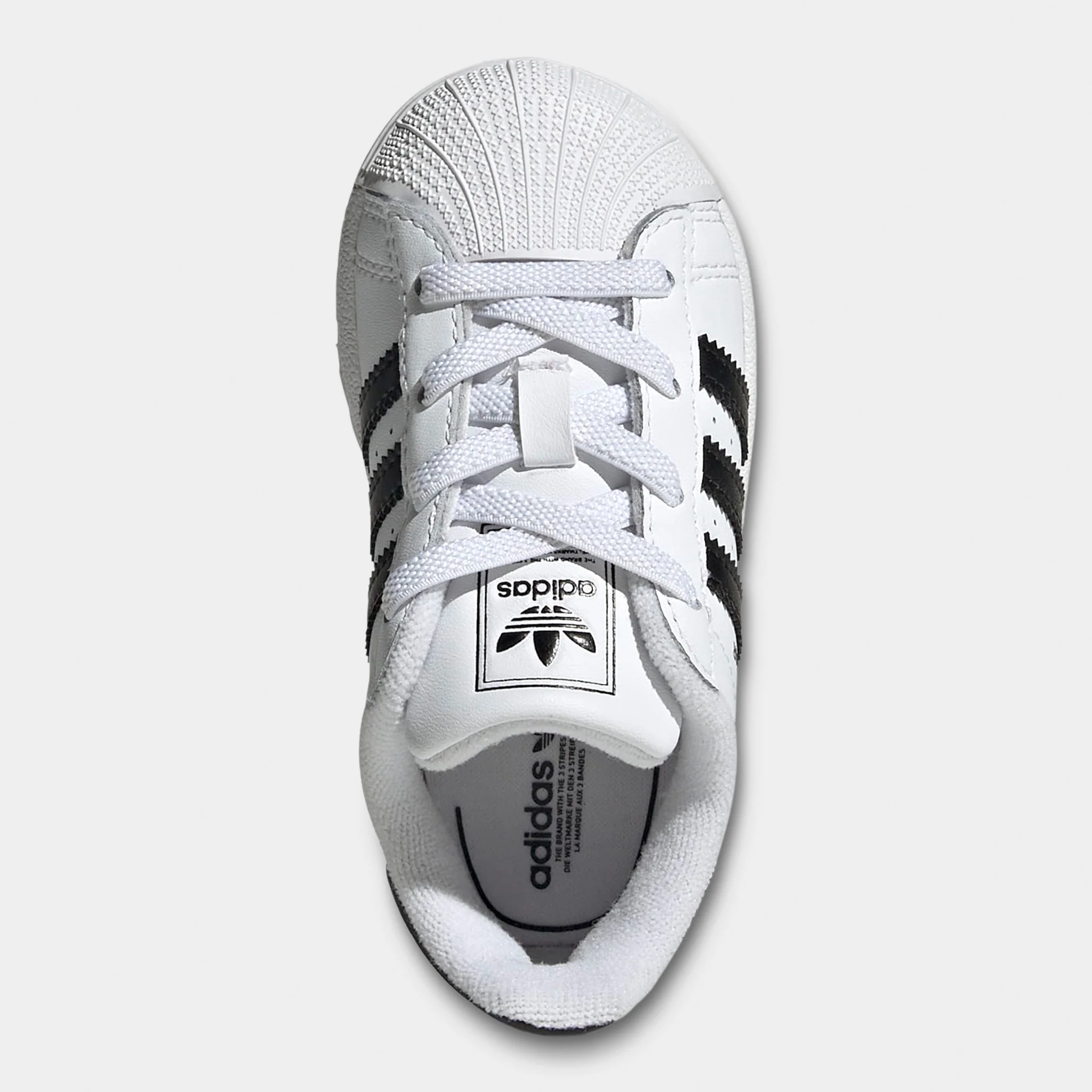 adidas Infants' Superstar II White / Black - White - Image 6
