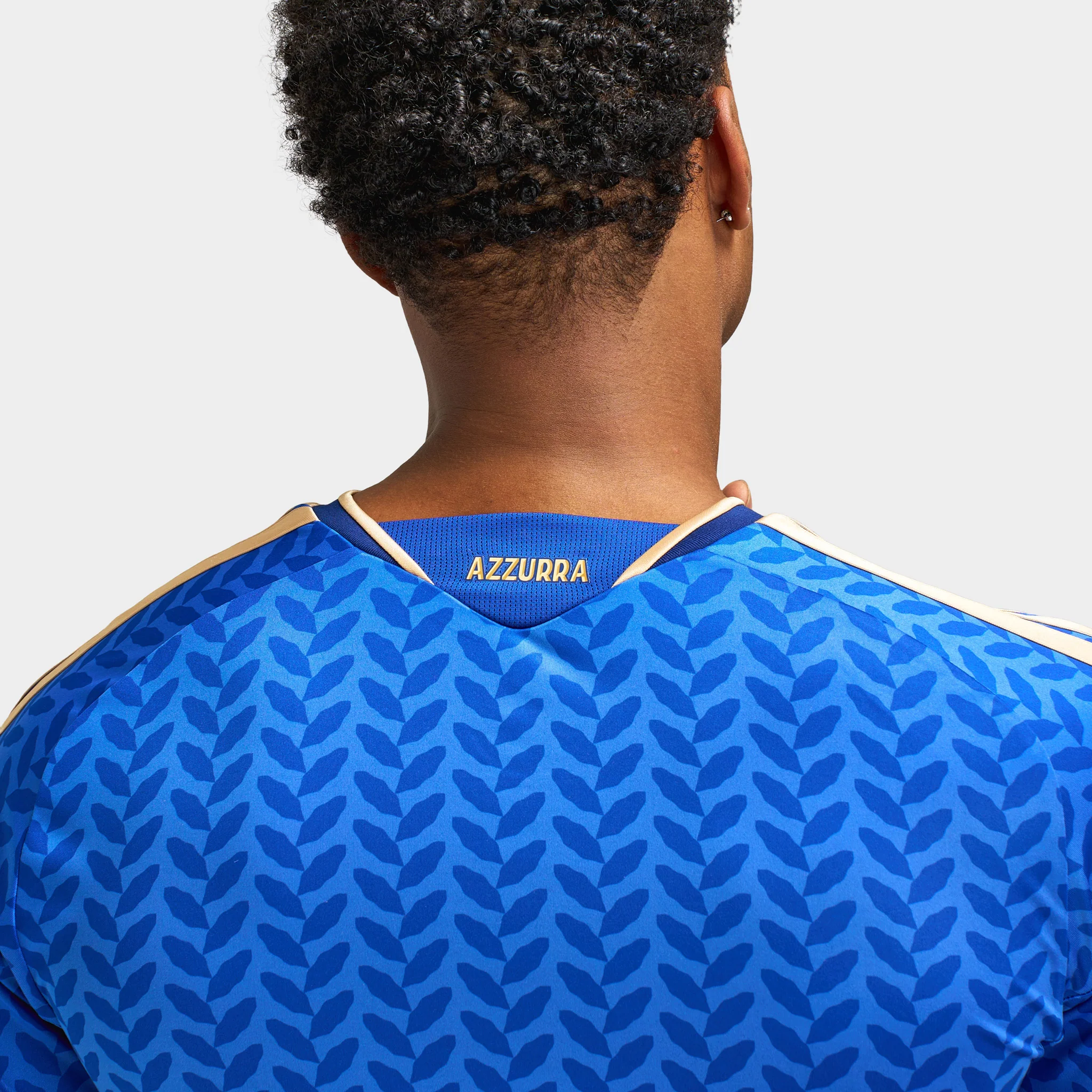 adidas Italy Home Jersey / Bold Blue - Image 4