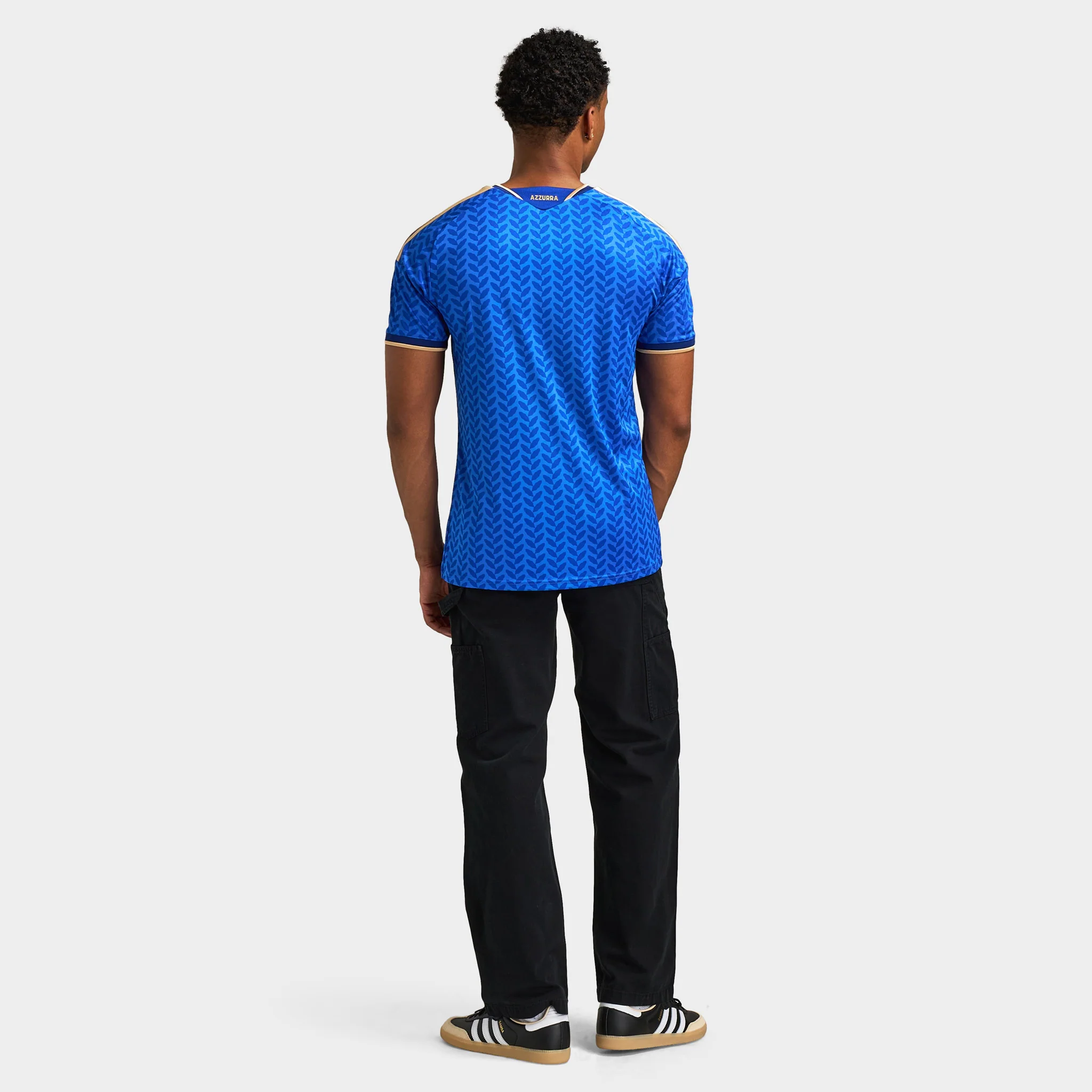 adidas Italy Home Jersey / Bold Blue - Image 5