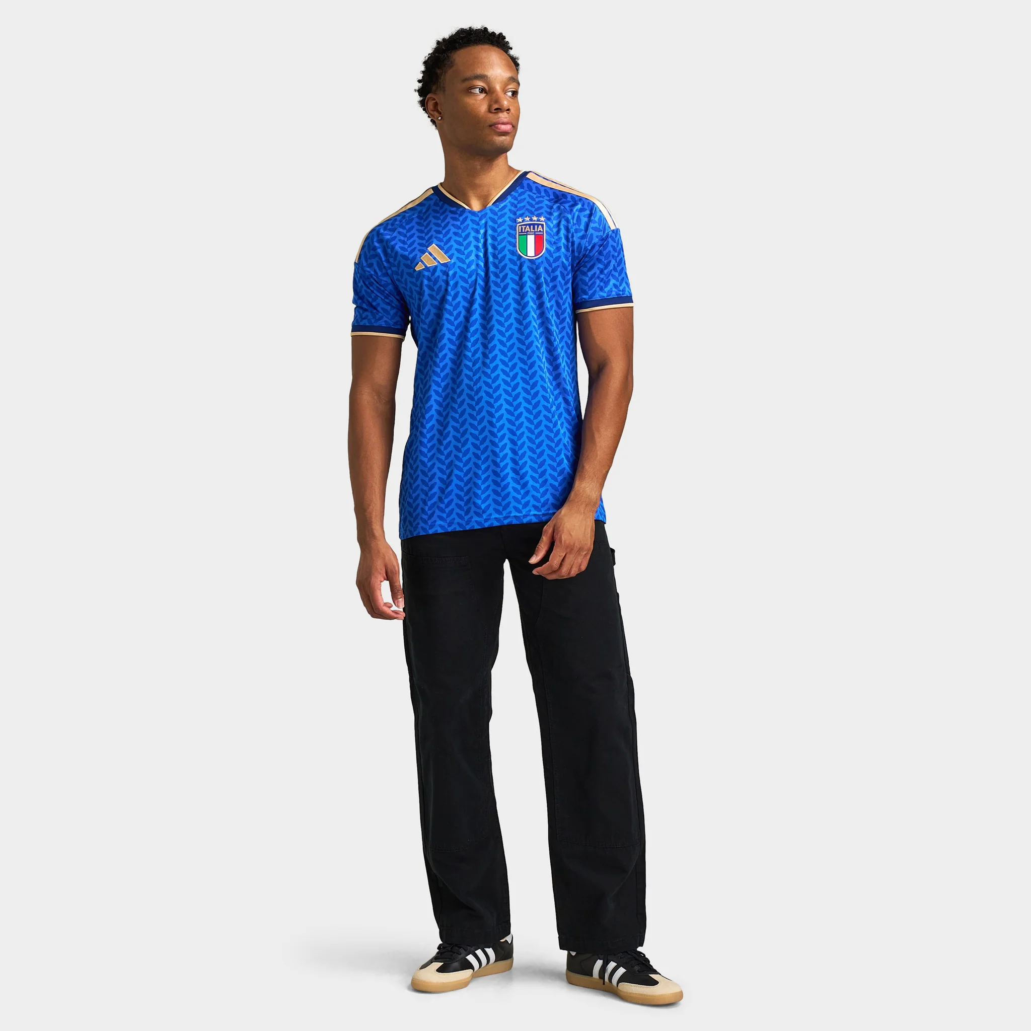 adidas Italy Home Jersey / Bold Blue - Image 6