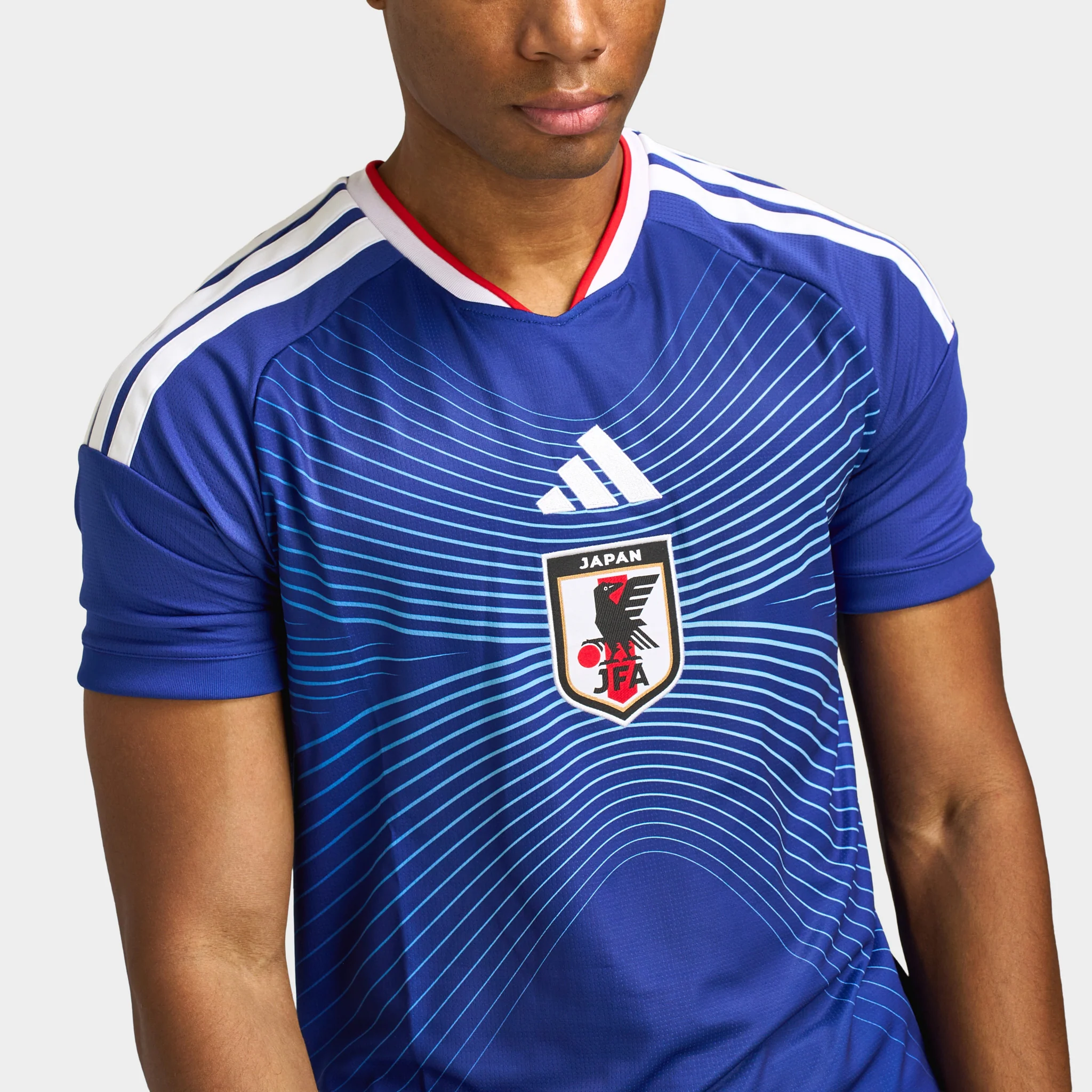 adidas Japan Home Jersey Japan Blue / Ash Blue - Image 3