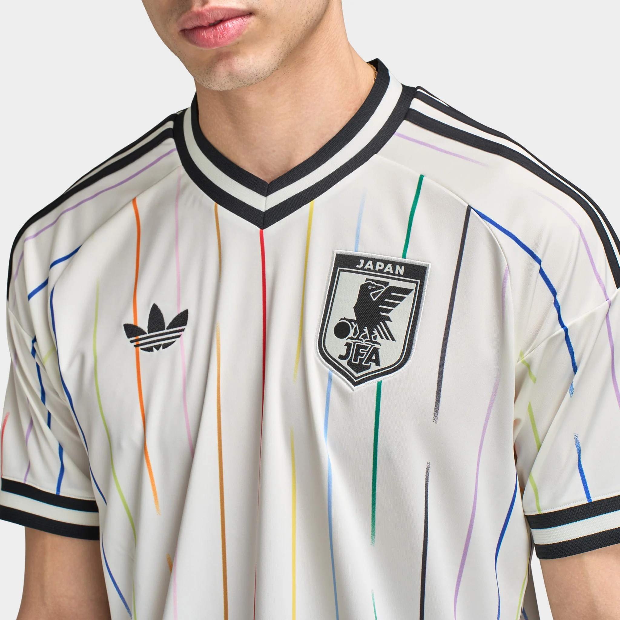 adidas JFA A Jersey (Japan) Away Off White / Black - Image 3
