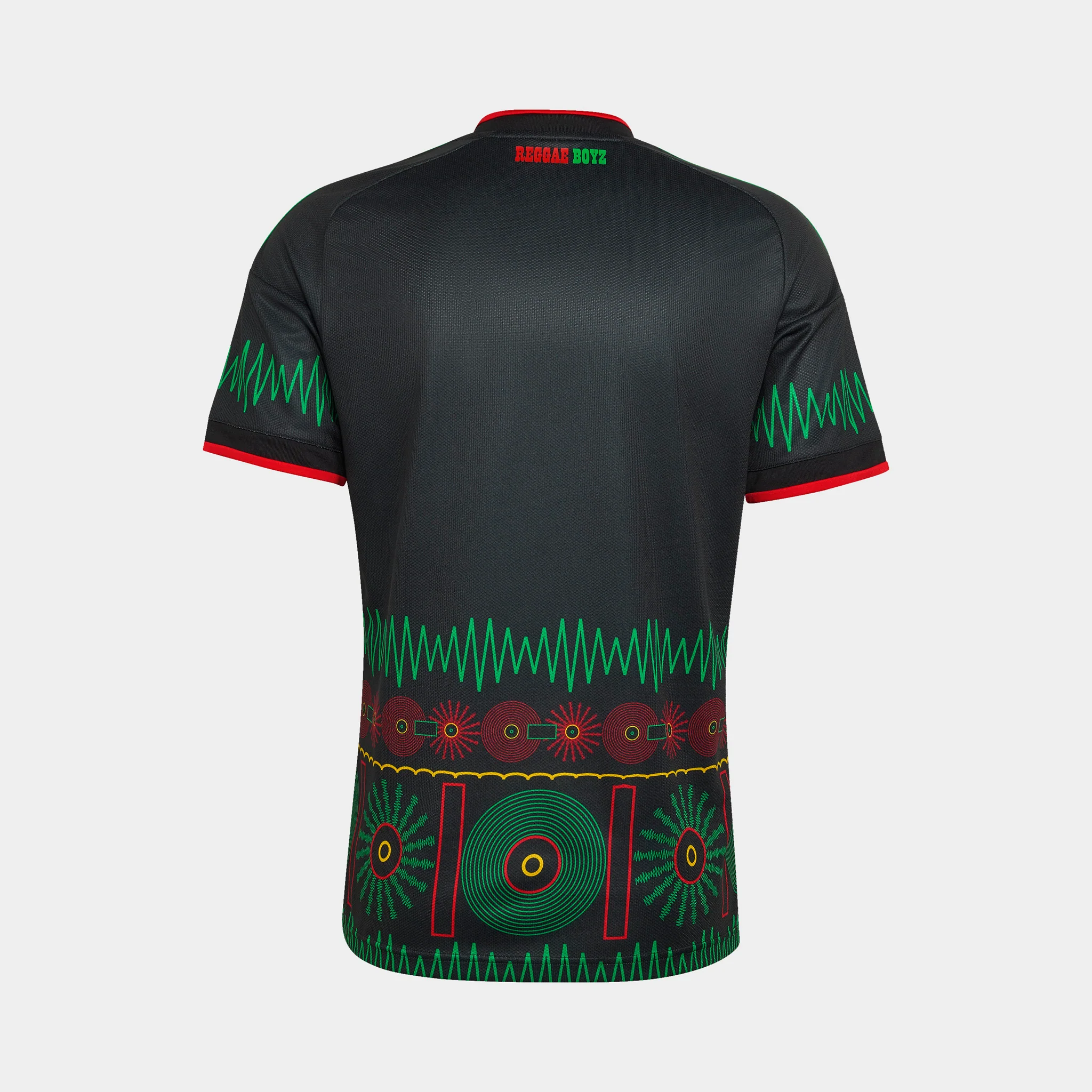 adidas JFF A Jersey M10 (Jamaica) Away / Black - Image 7