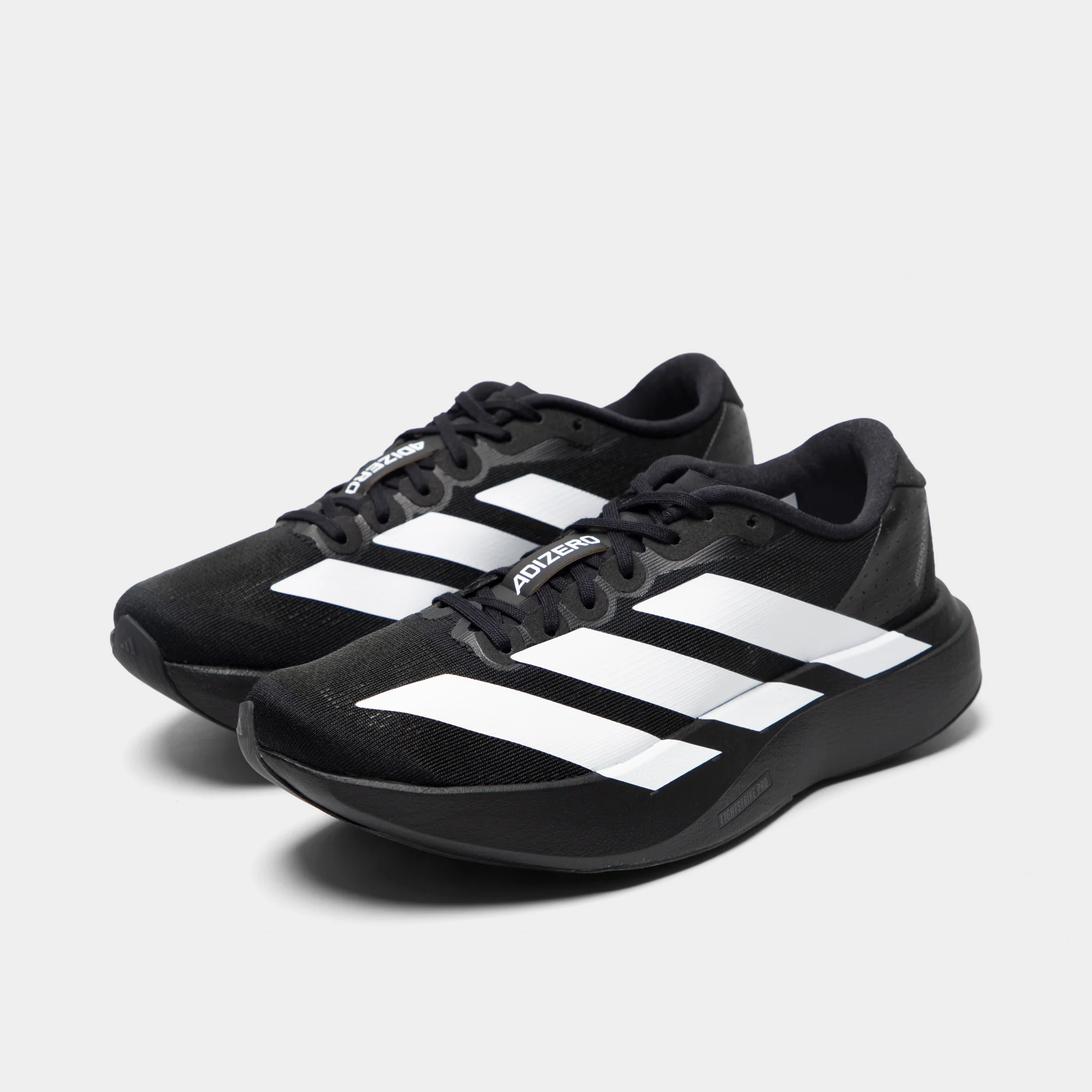 adidas Junior's Adizero Evo SL Black / White - Carbon - Image 2