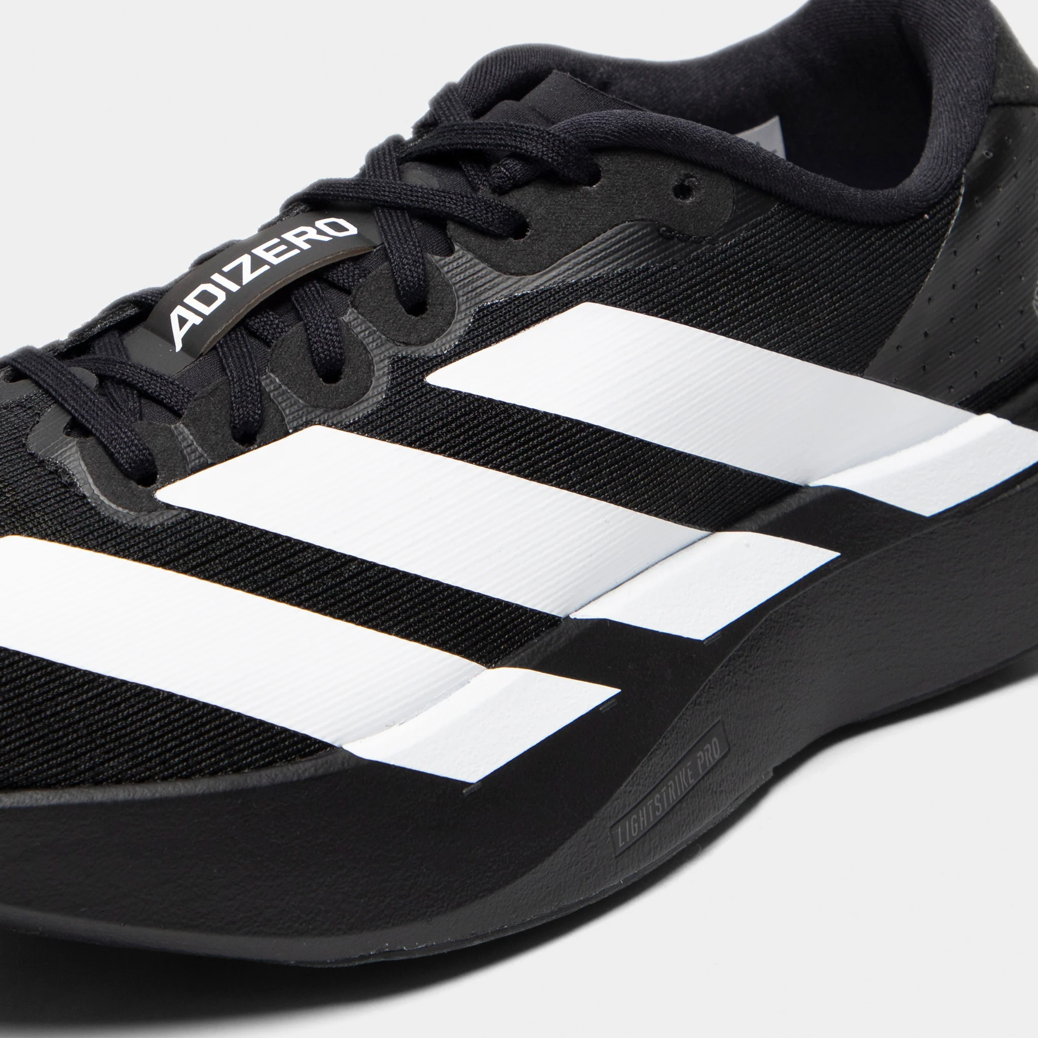 adidas Junior's Adizero Evo SL Black / White - Carbon - Image 3