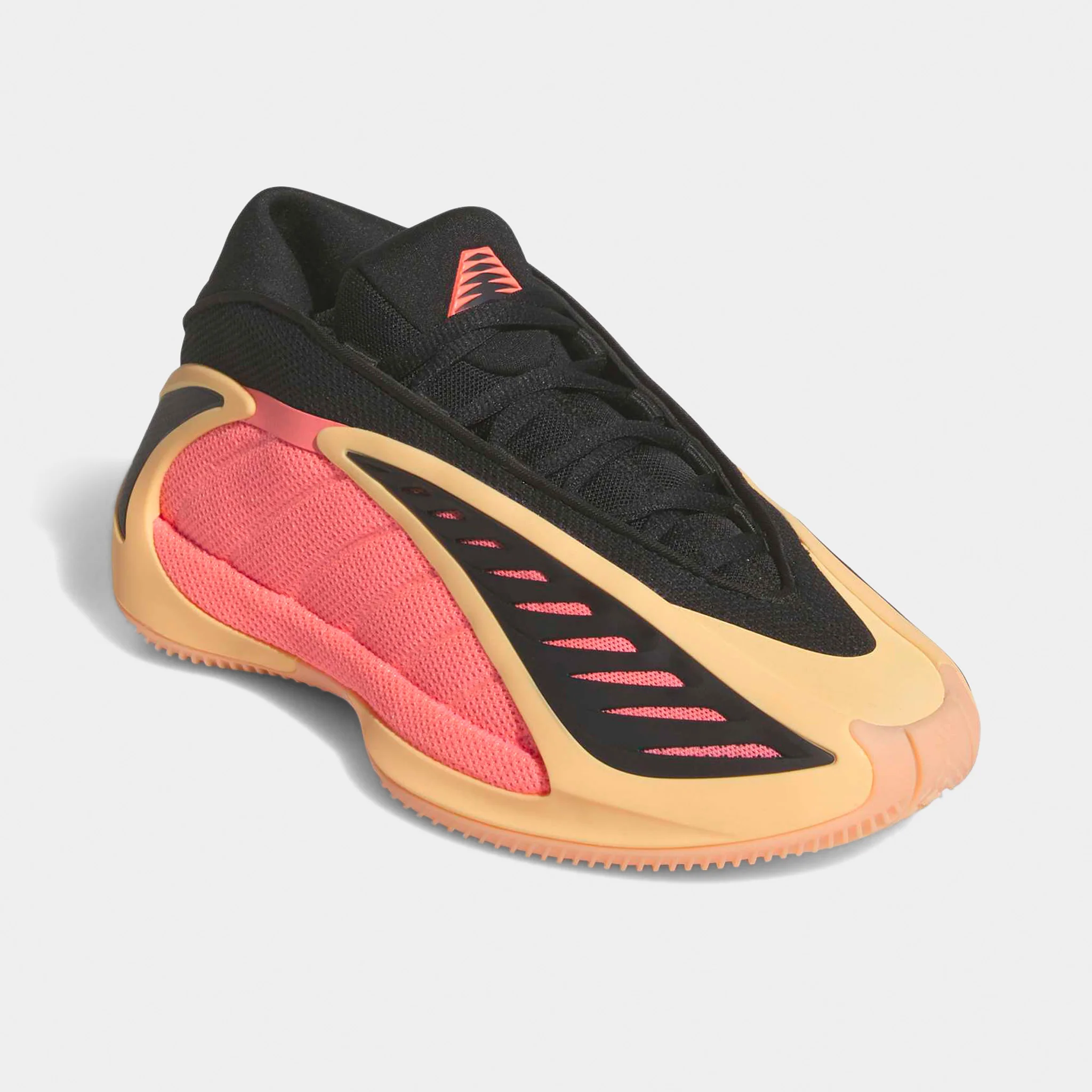 adidas Juniors' Anthony Edwards 2 Acid Orange / Black - Acid Red - Image 3