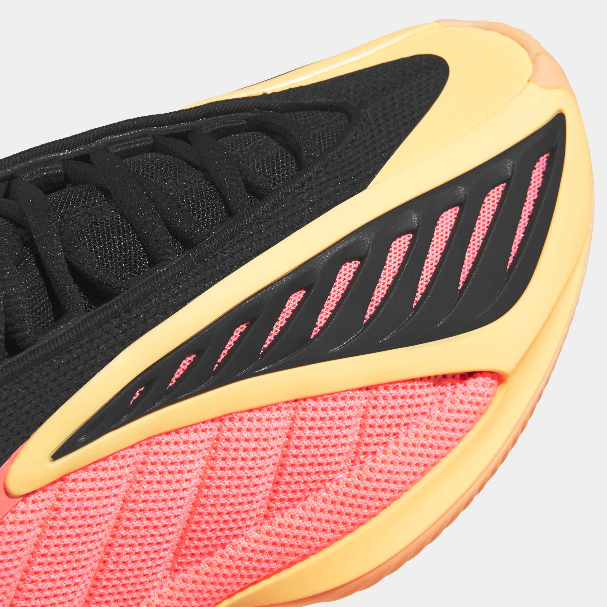 adidas Juniors' Anthony Edwards 2 Acid Orange / Black - Acid Red - Image 4