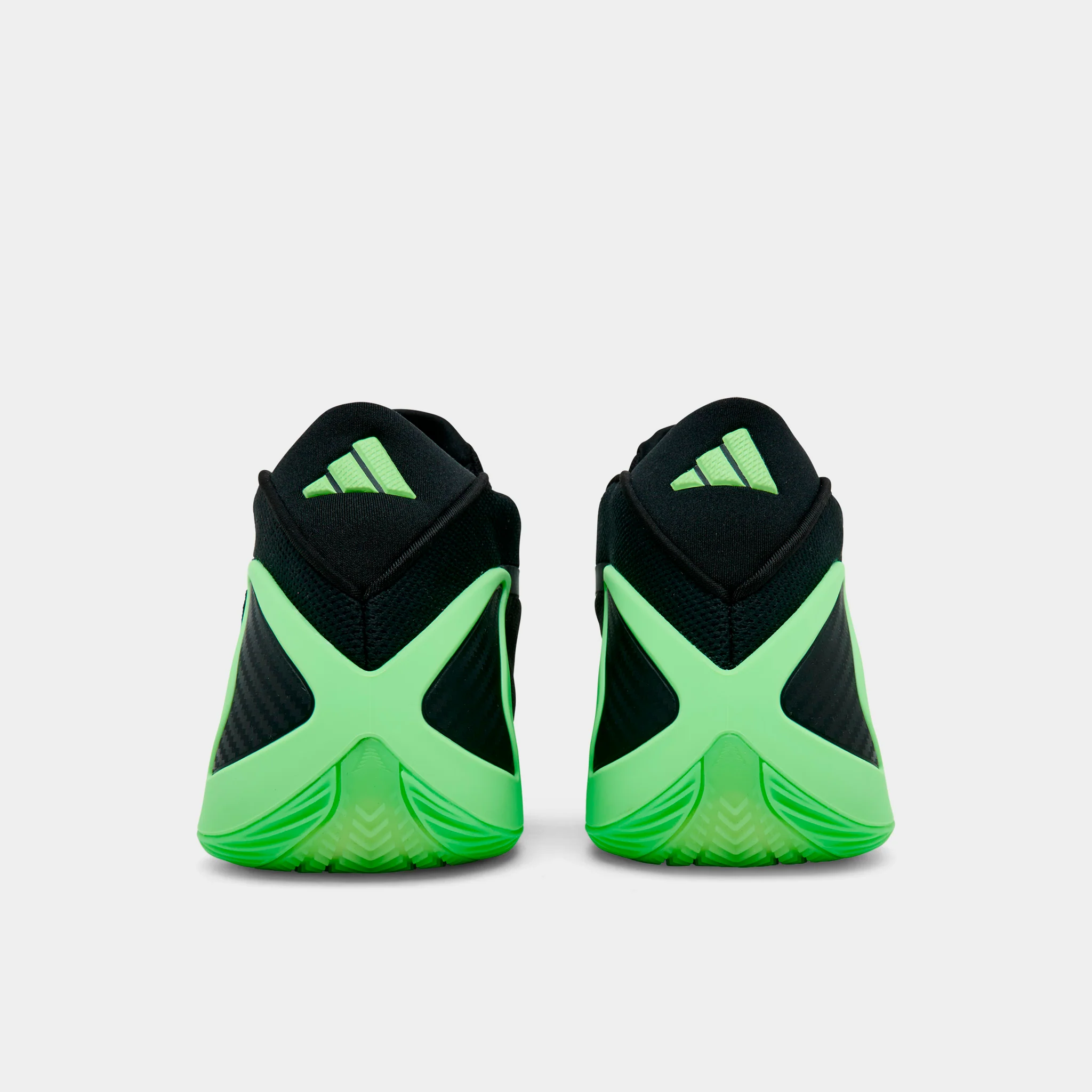 adidas Juniors' Anthony Edwards 2 Black / Lime Burst - Lucid Blue - Image 4