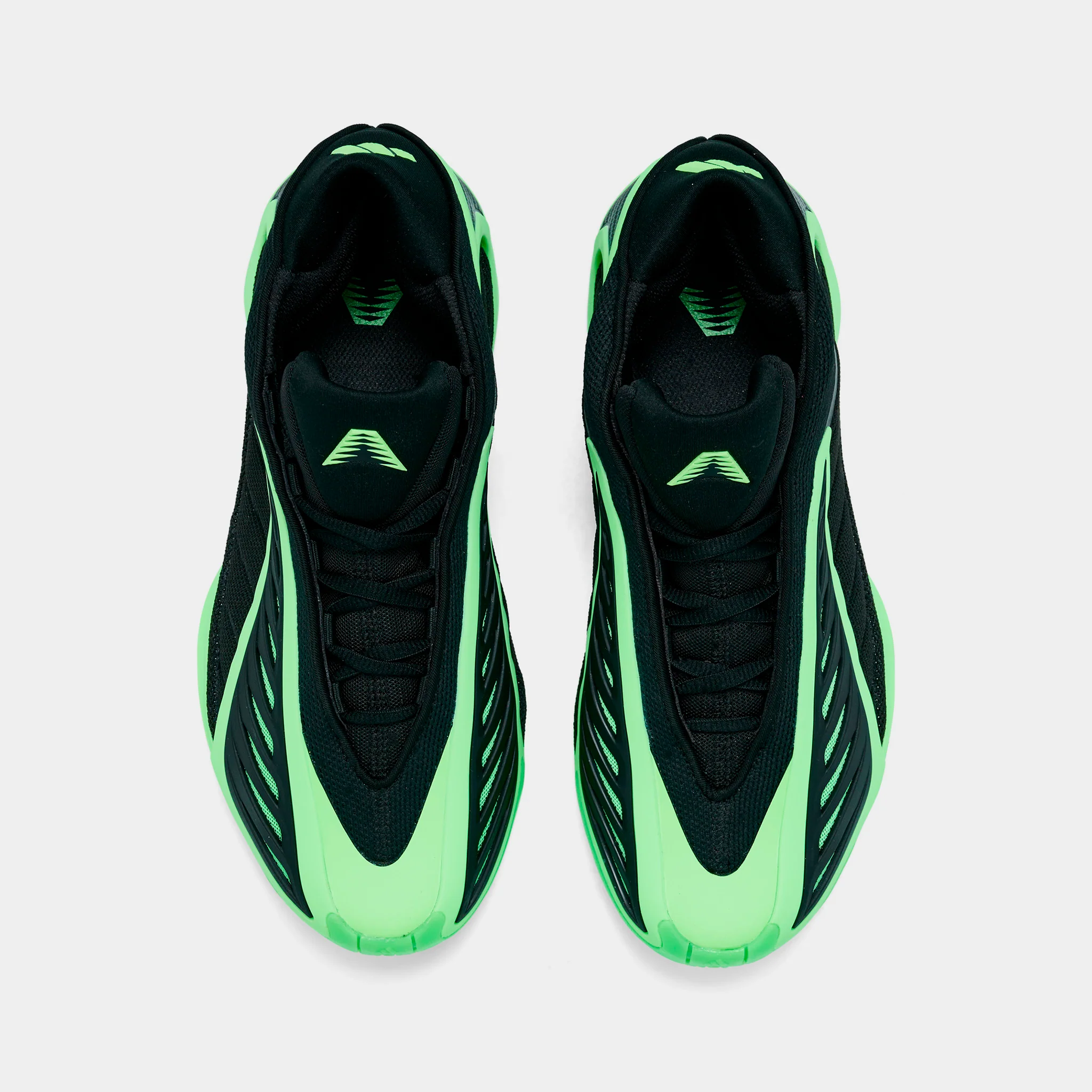 adidas Juniors' Anthony Edwards 2 Black / Lime Burst - Lucid Blue - Image 5