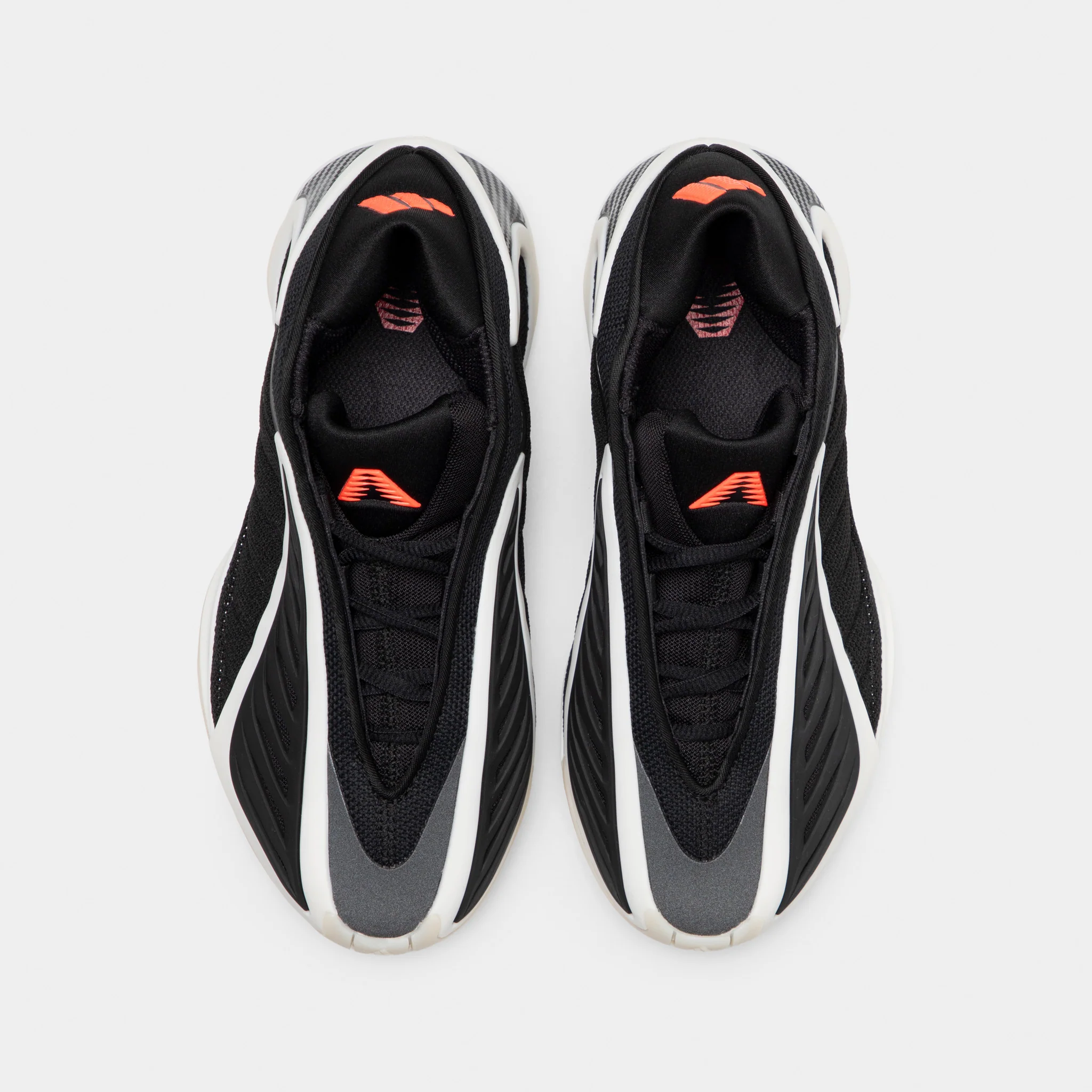 adidas Juniors' Anthony Edwards 2 Black / Zero Metallic - Lucid Red - Image 5