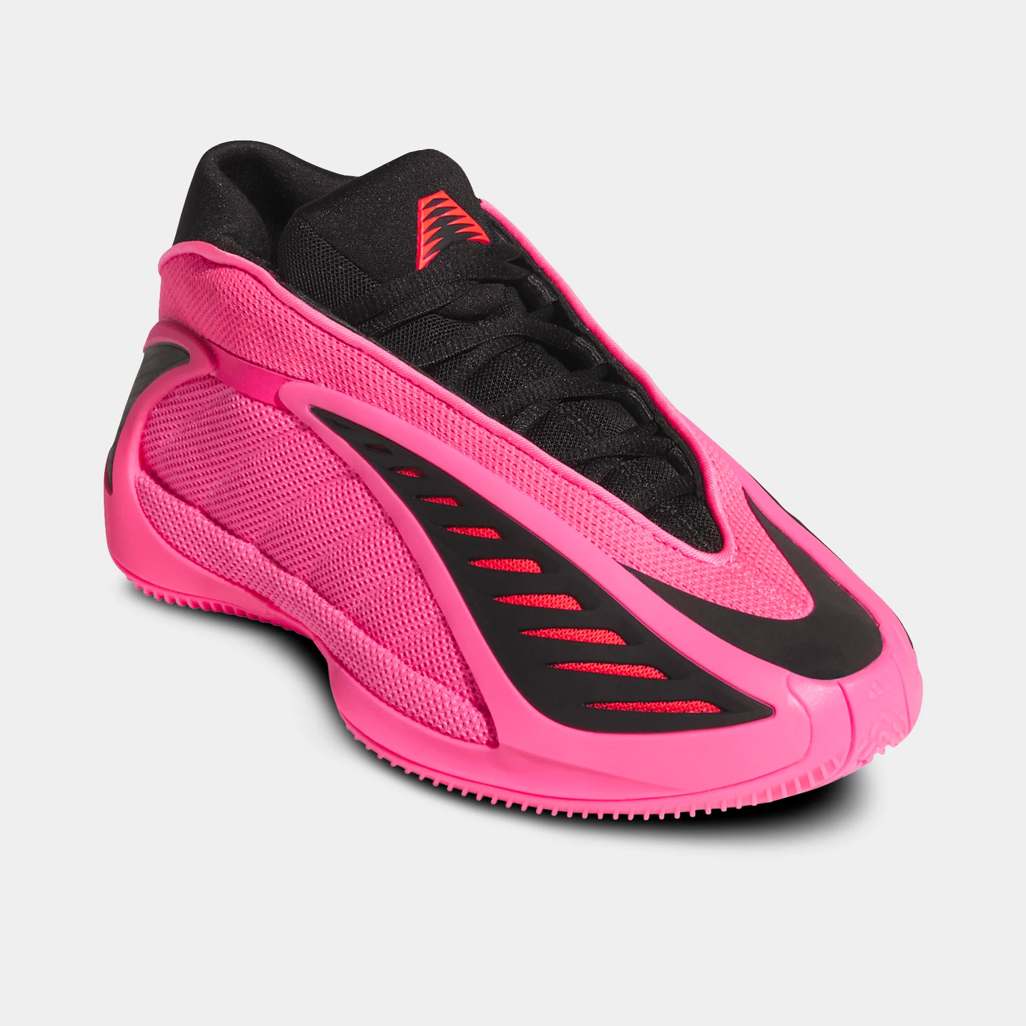 adidas Juniors' Anthony Edwards 2 Lucid Pink / Black - Lucid Red - Image 3