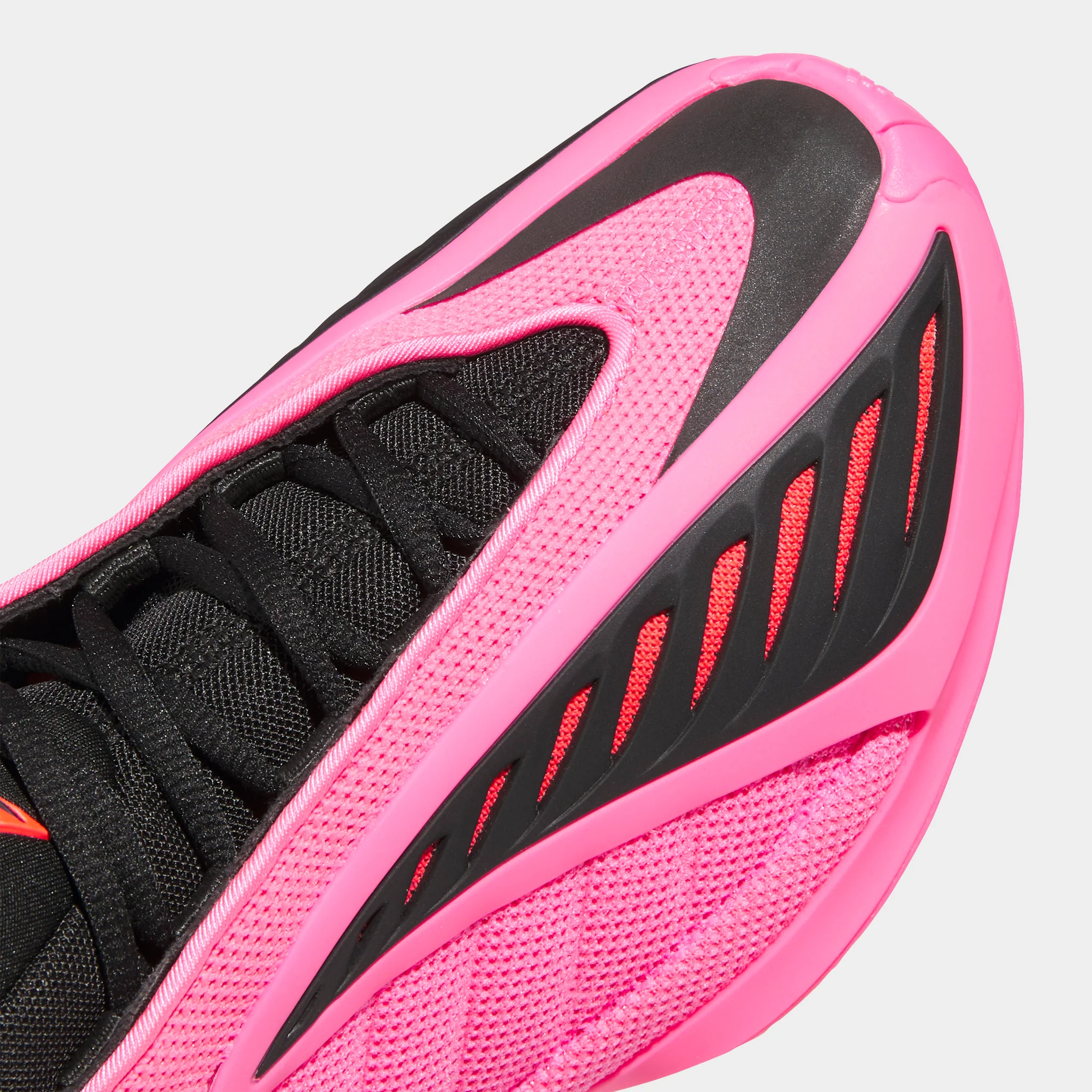 adidas Juniors' Anthony Edwards 2 Lucid Pink / Black - Lucid Red - Image 5