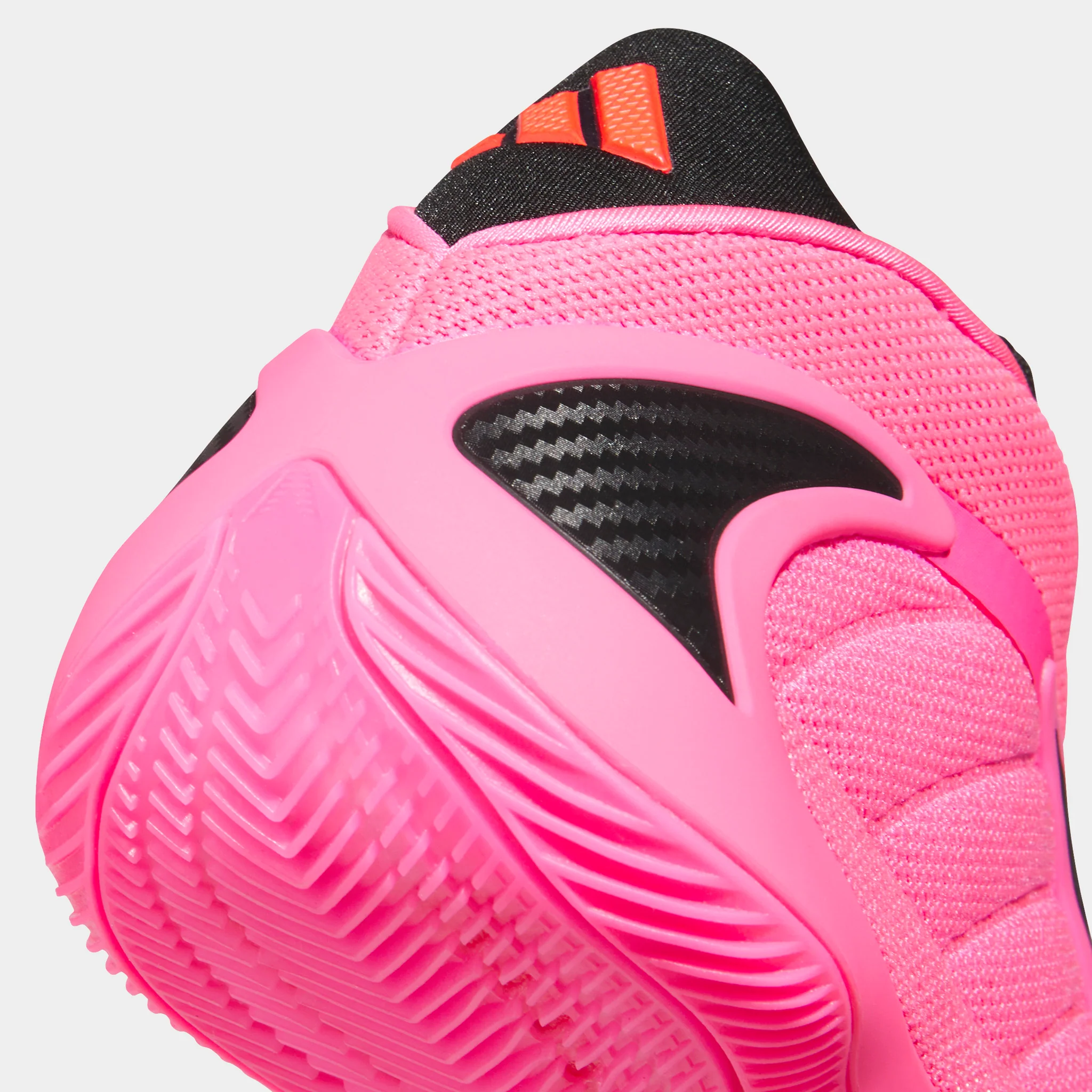 adidas Juniors' Anthony Edwards 2 Lucid Pink / Black - Lucid Red - Image 6