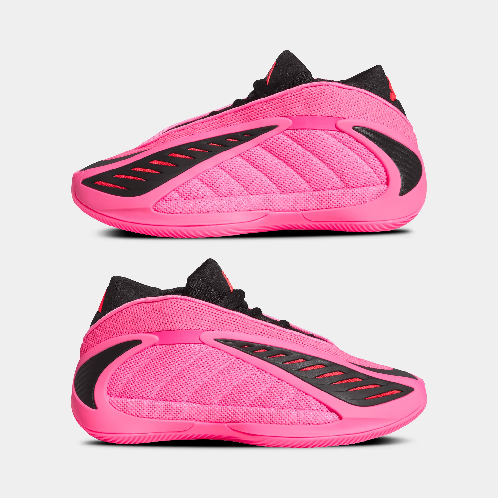 adidas Juniors' Anthony Edwards 2 Lucid Pink / Black - Lucid Red - Image 7