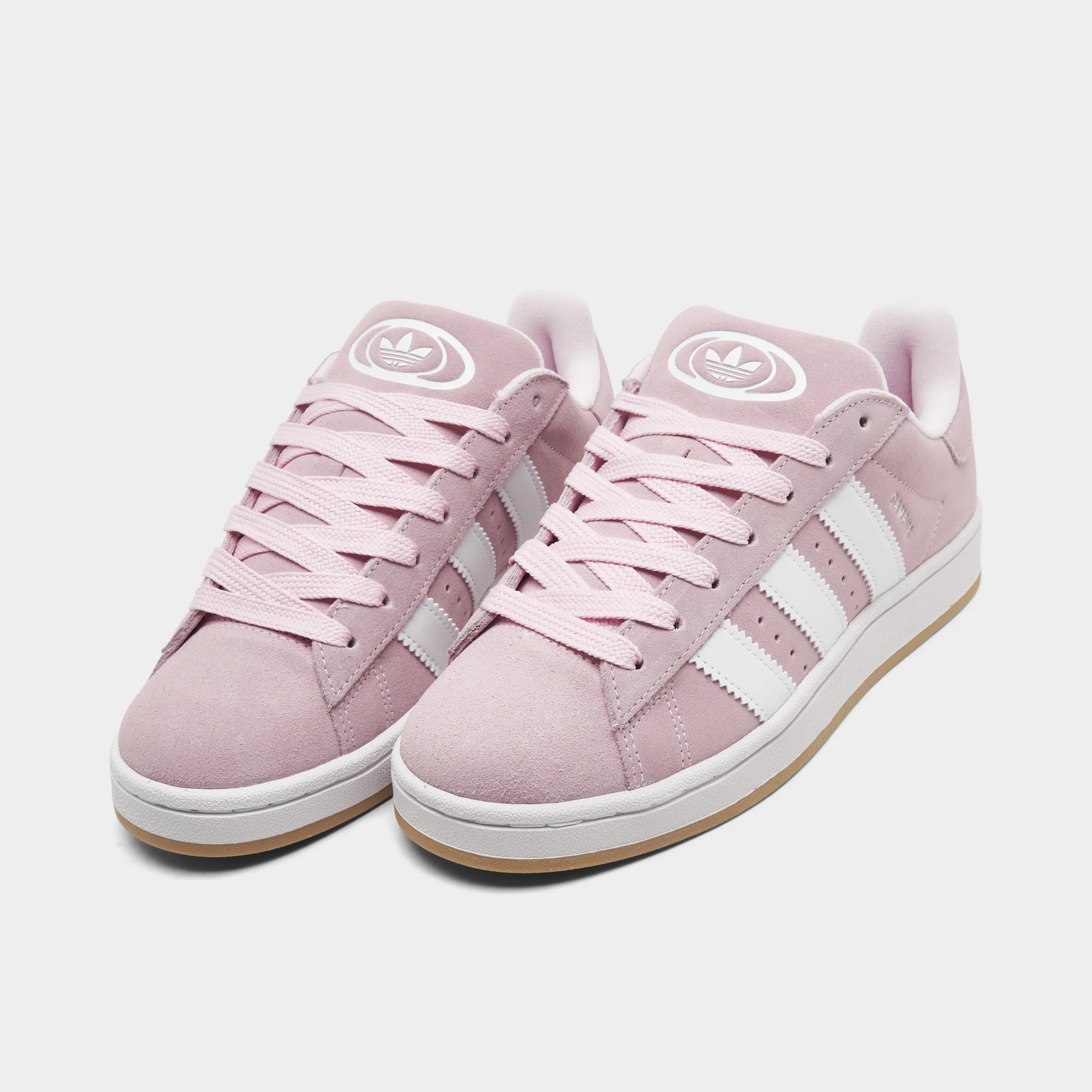 adidas Juniors' Campus 00s Clear Pink / White - Gum - Image 2