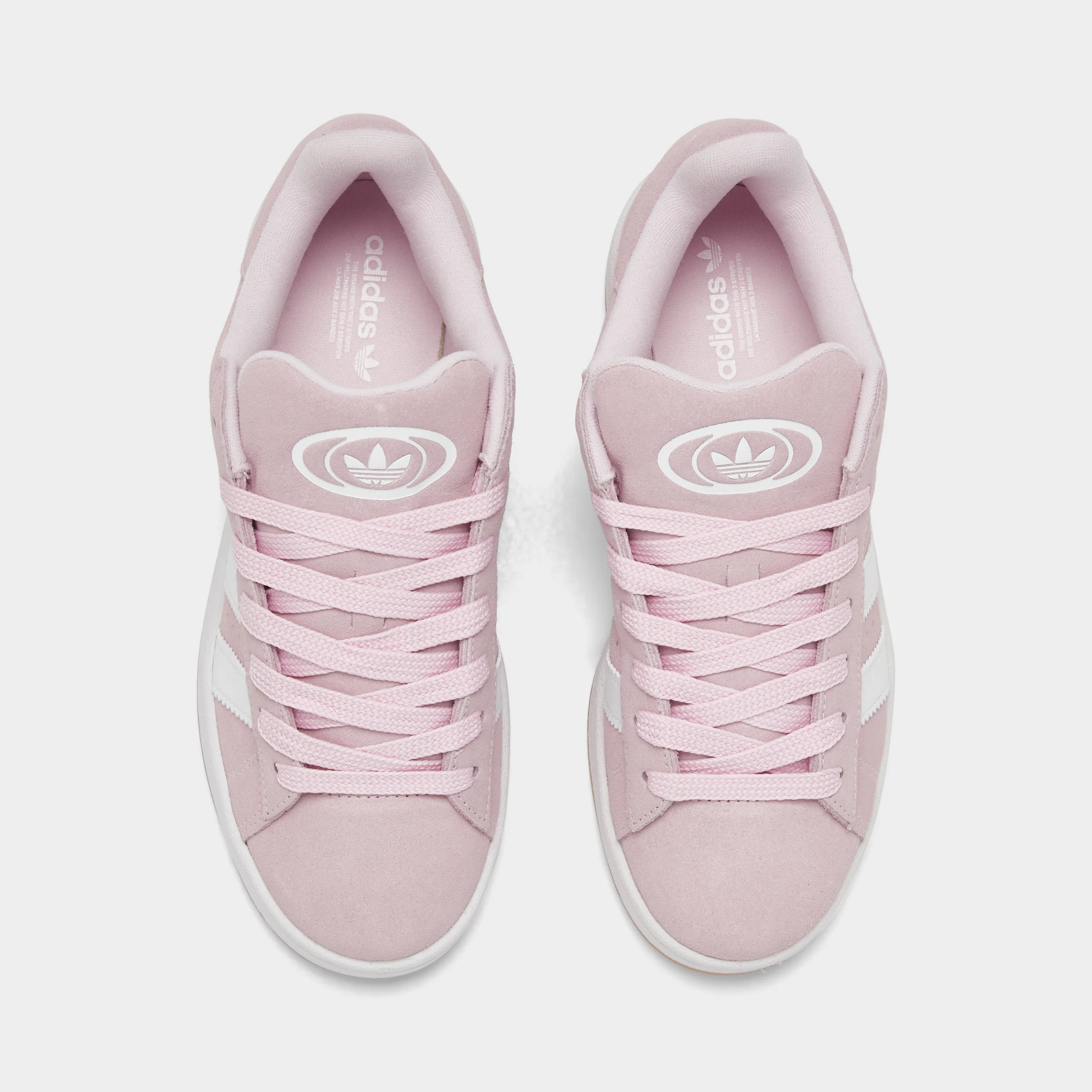 adidas Juniors' Campus 00s Clear Pink / White - Gum - Image 5