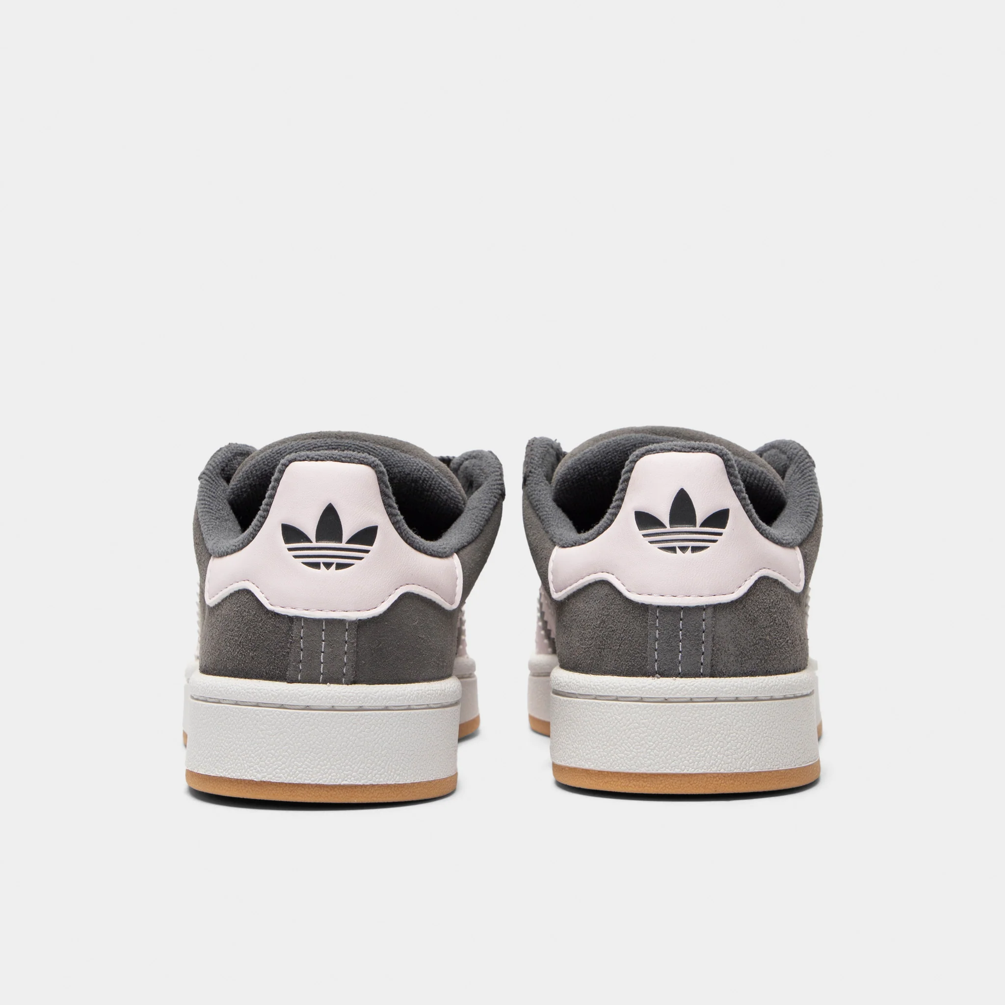 adidas Juniors' Campus 00s Grey / Almost Pink - Gum - Image 4