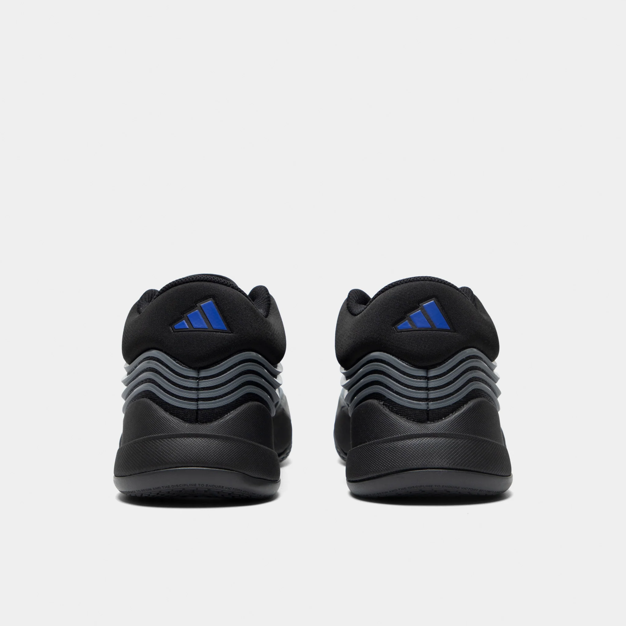 adidas Juniors' Dame X Core Black / Iron Metallic - Lucid Blue - Image 4