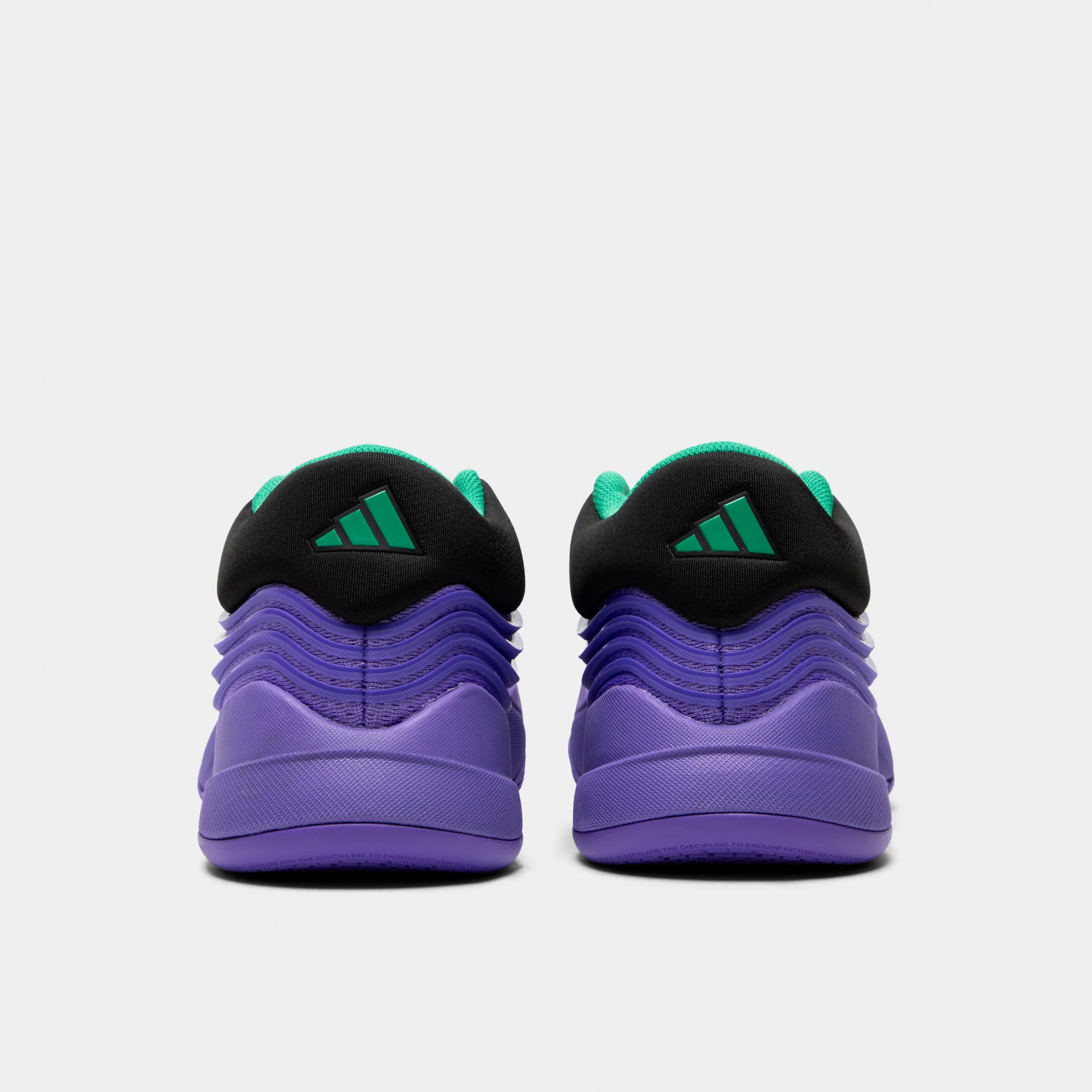 adidas Juniors' Dame X Purple Rush / Black - Court Green - Image 4