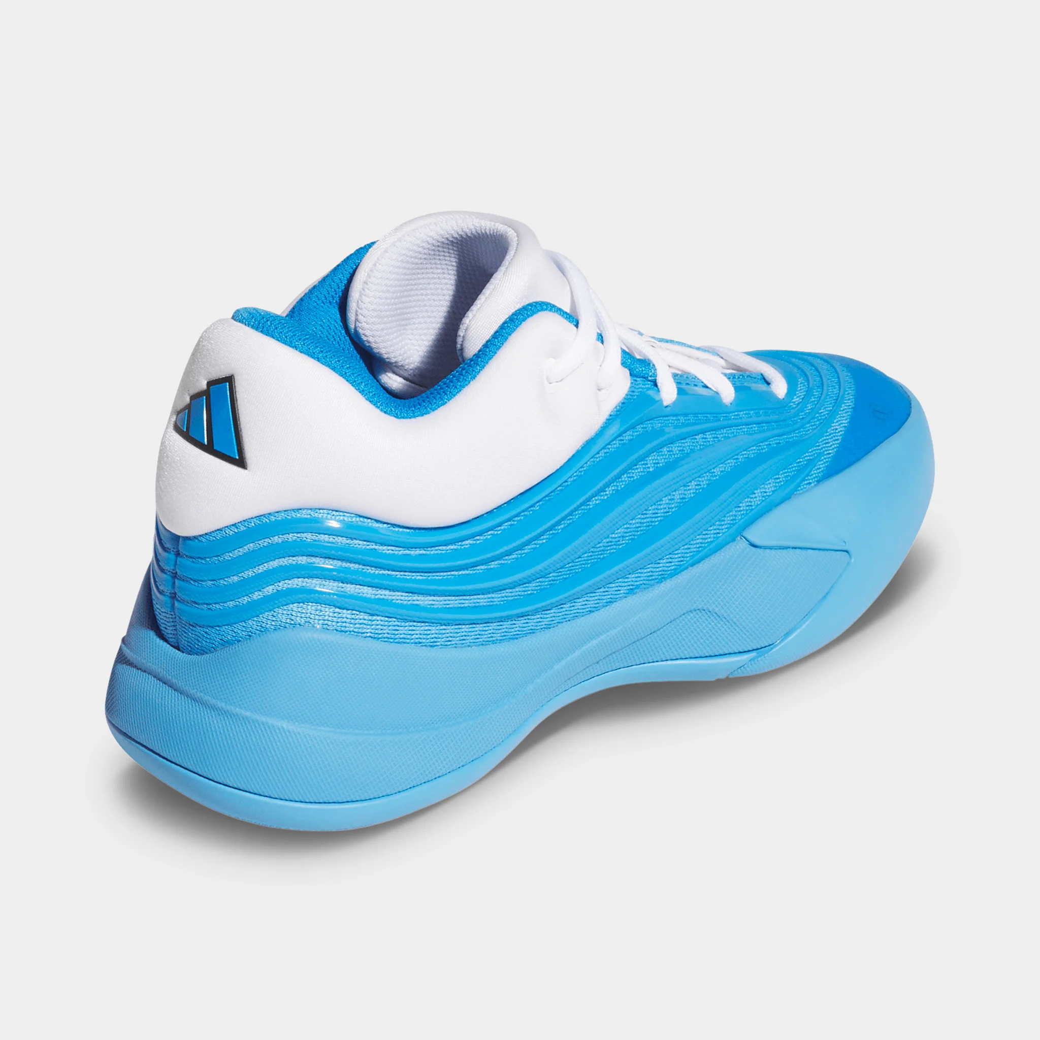 adidas Juniors' Dame X Semi Blue Burst / White - Lucid Ray Blue - Image 5