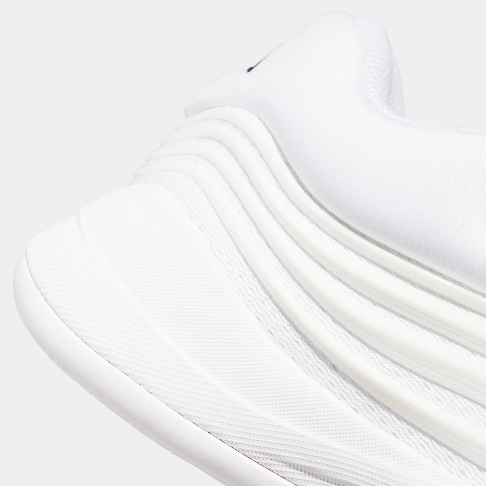 adidas Juniors' Dame X White / Zero Metallic - Silver Metallic - Image 5