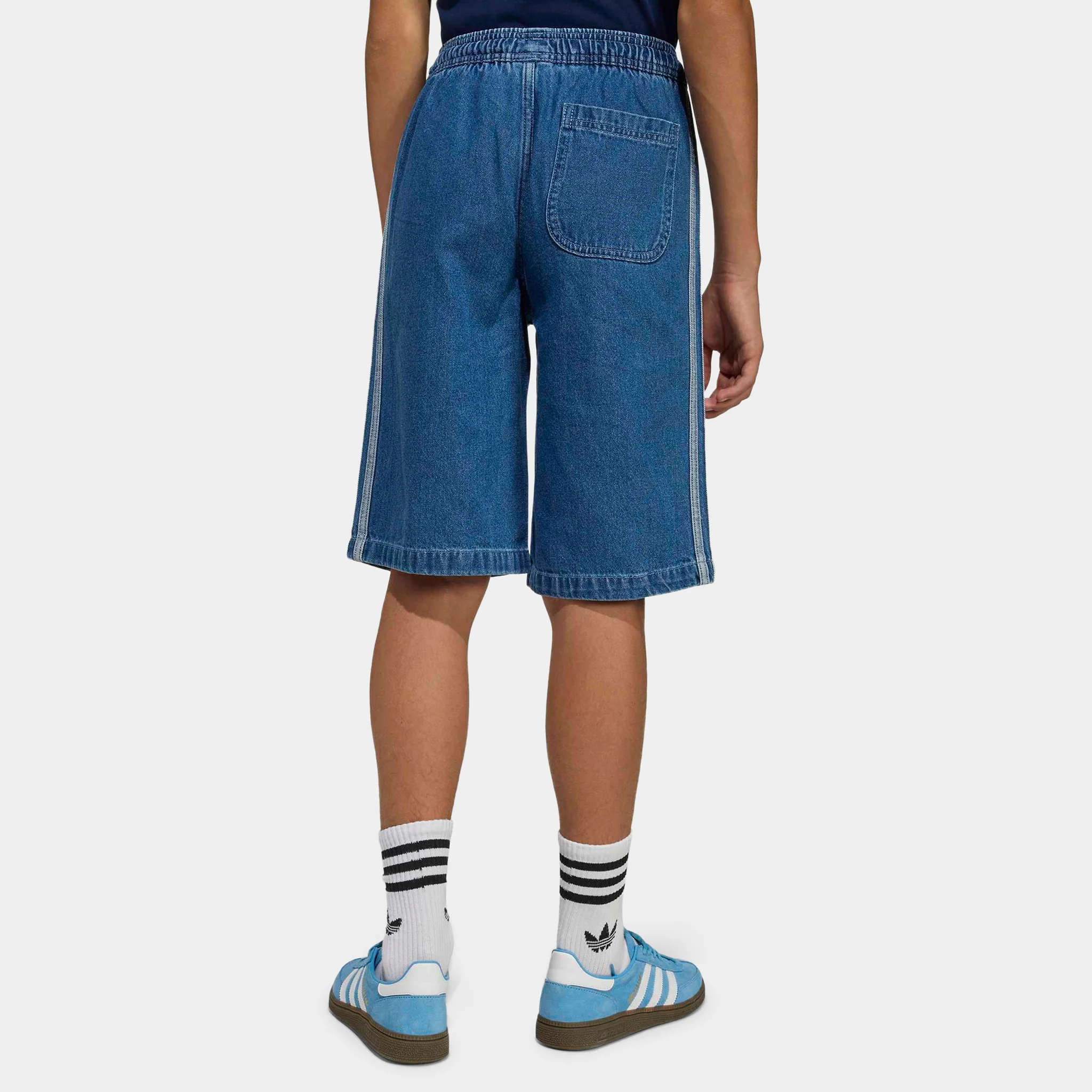 adidas Juniors' Denim Jort / Med Vintage Wash - Image 2