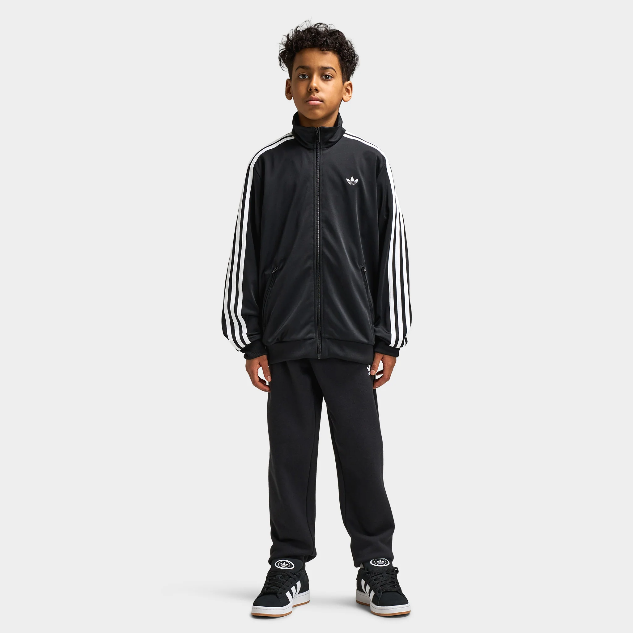 adidas Juniors' Essential Fleece Joggers / Black - Image 6