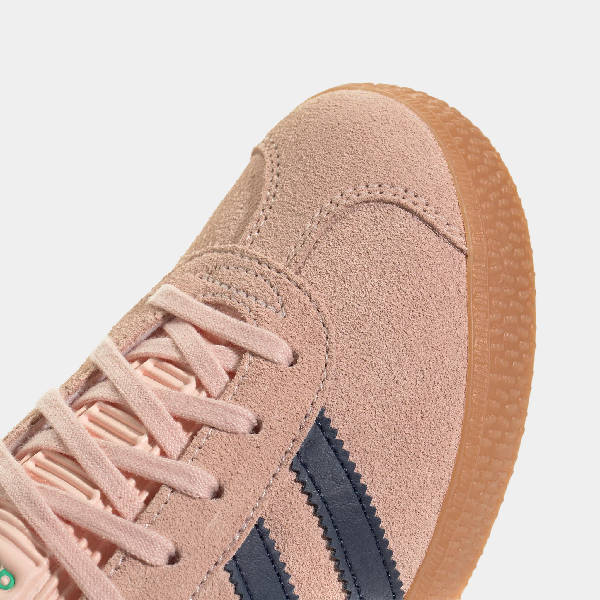 adidas Juniors' Gazelle Blush Pink / Night Indigo - Hi-Res Green - Image 6