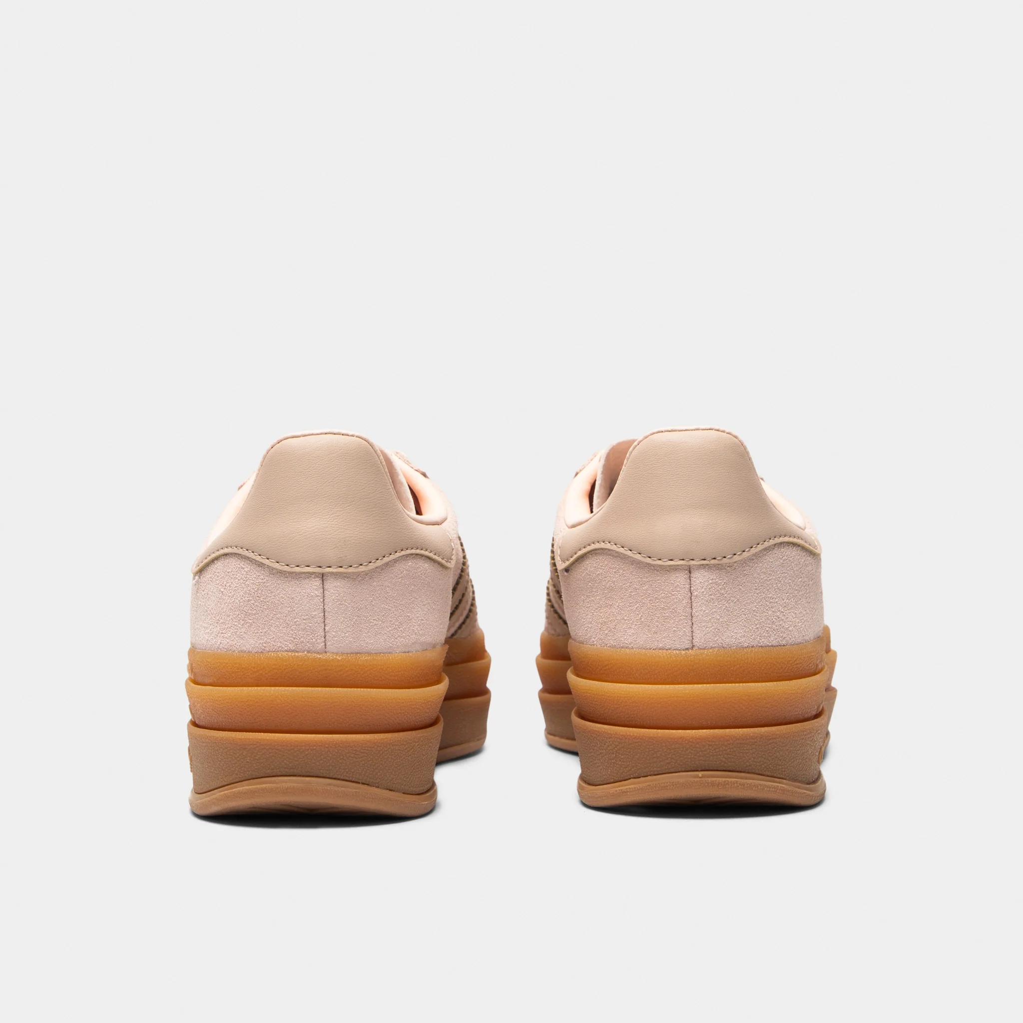 adidas Juniors' Gazelle Bold Wonder Quartz / Wonder Taupe - Gum - Image 4