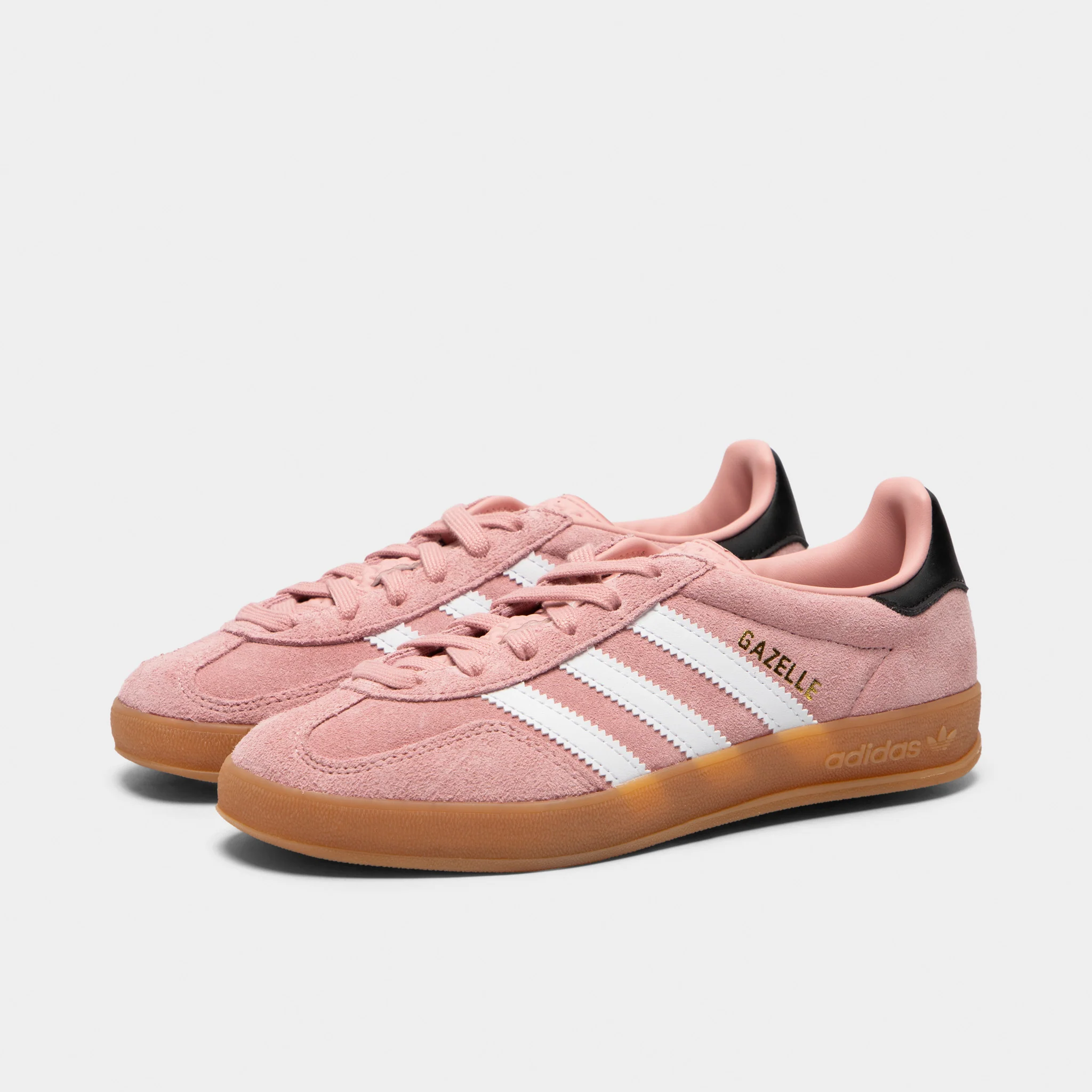 adidas Juniors' Gazelle Indoor Wonder Mauve / White - Core Black - Image 2