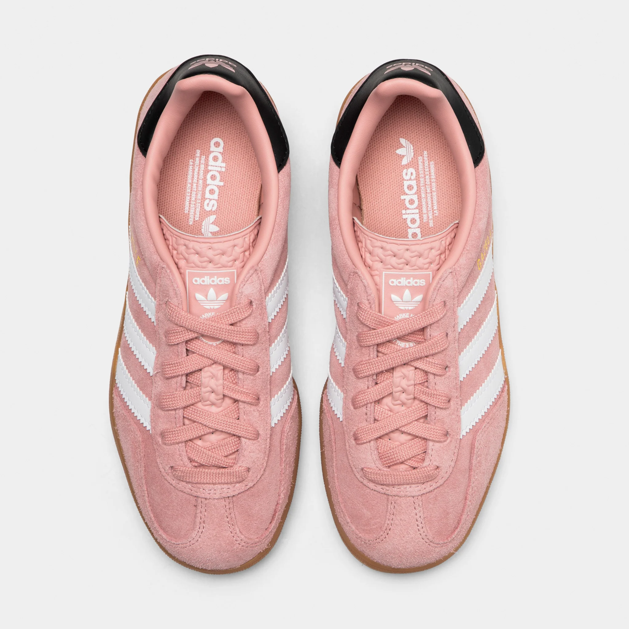 adidas Juniors' Gazelle Indoor Wonder Mauve / White - Core Black - Image 5