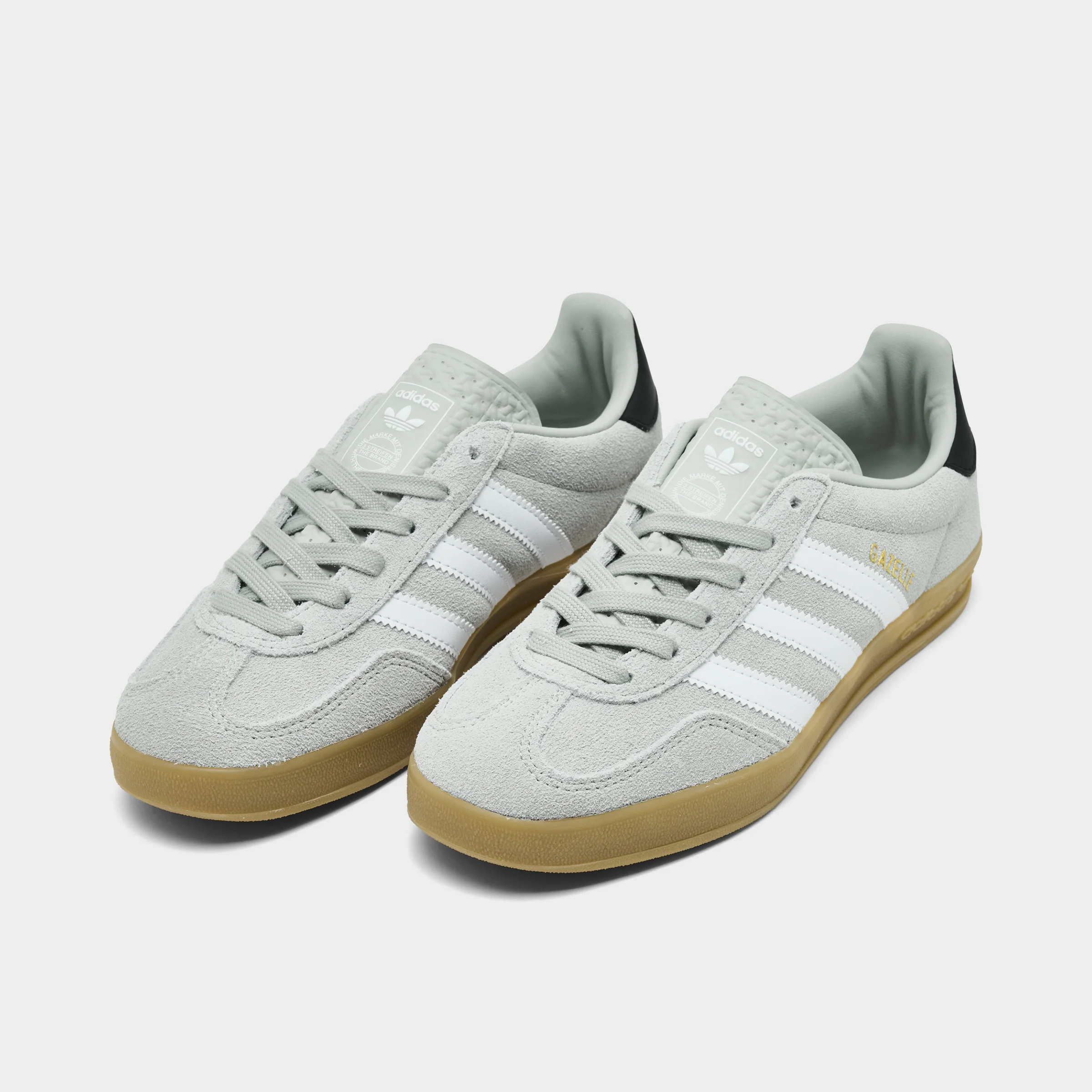 adidas Juniors' Gazelle Indoor Wonder Silver / White - Image 2