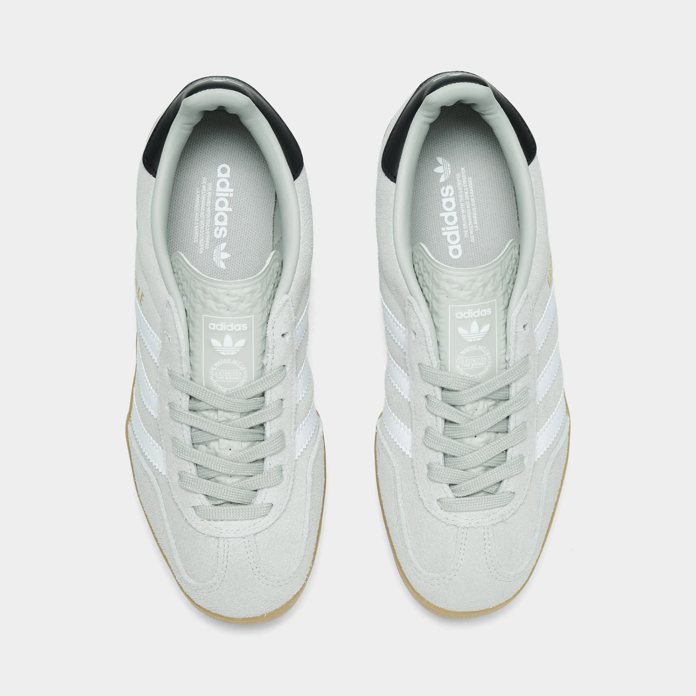 adidas Juniors' Gazelle Indoor Wonder Silver / White - Image 5